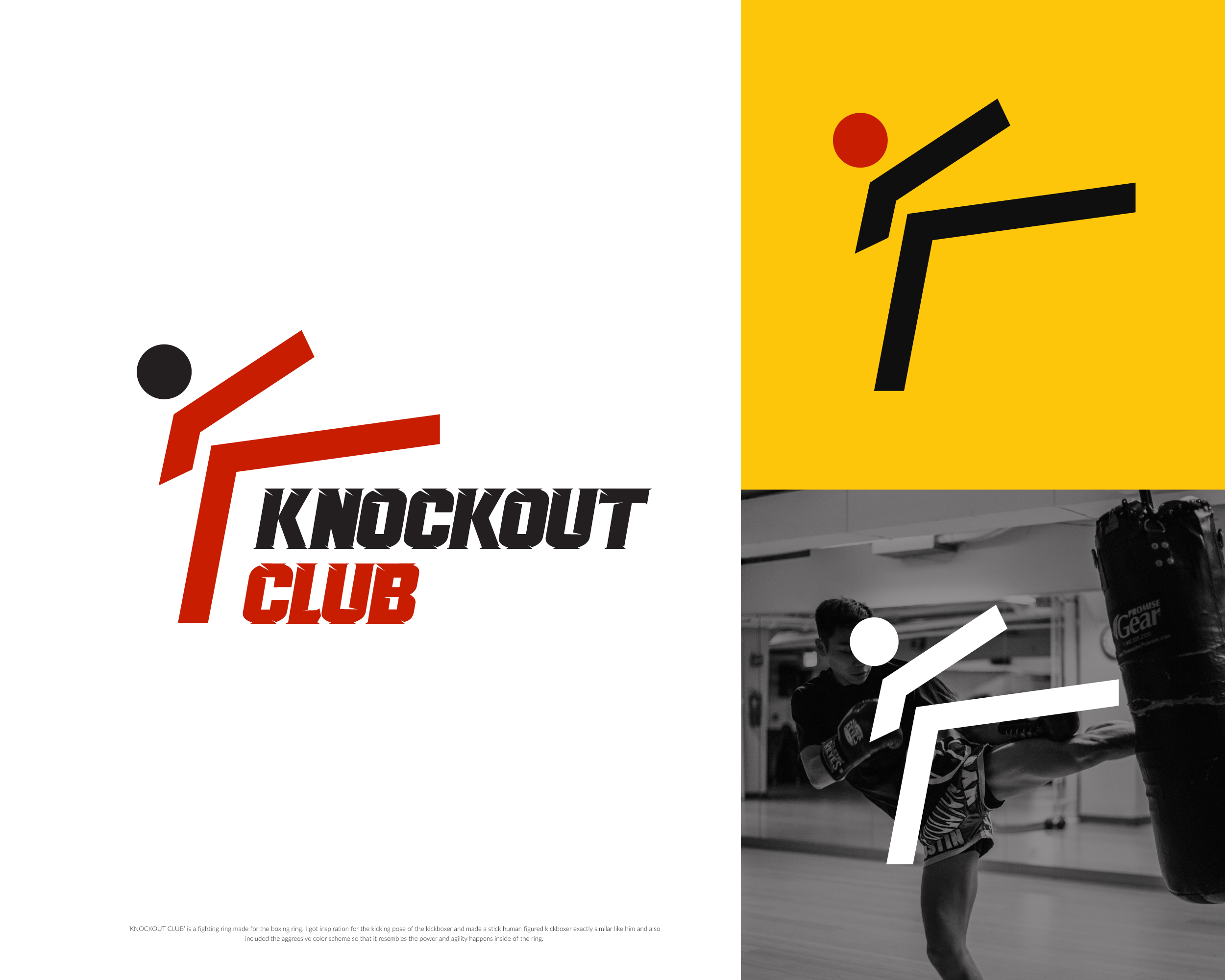 Knockout Club Logo by Mehedi Islam Knockout Club Logo in Logo & Brand Identity Inspiration by Mehedi Islam