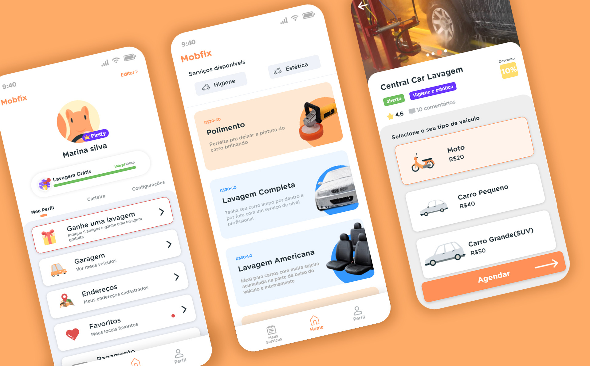 UX/Ui Mobile car service app by Jonathancotting UX/Ui Mobile car service app in Mobile Apps Design Inspiration by Jonathancotting