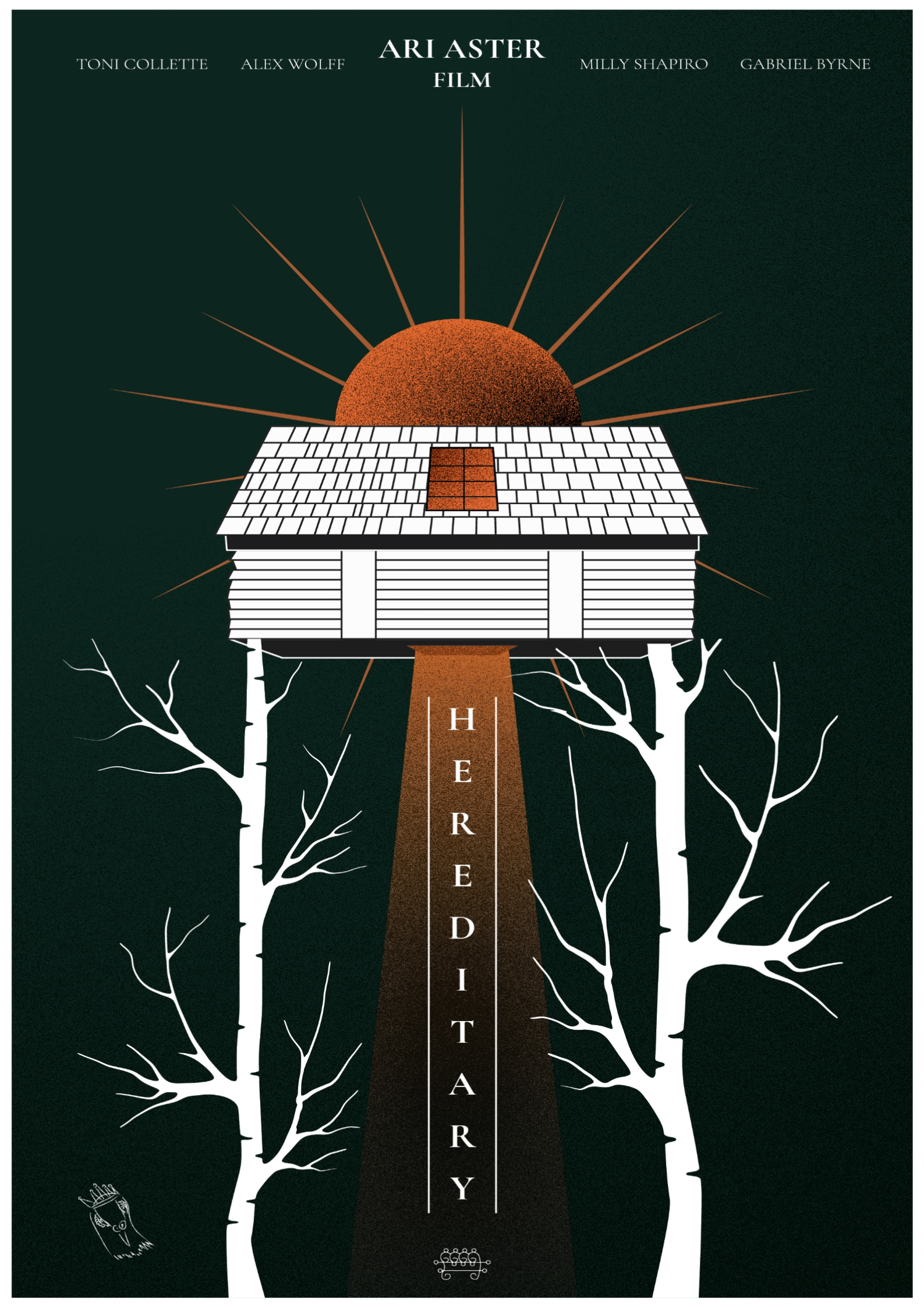 HEREDITARY by Adrien Ronval HEREDITARY in Poster Design Inspiration by Adrien Ronval