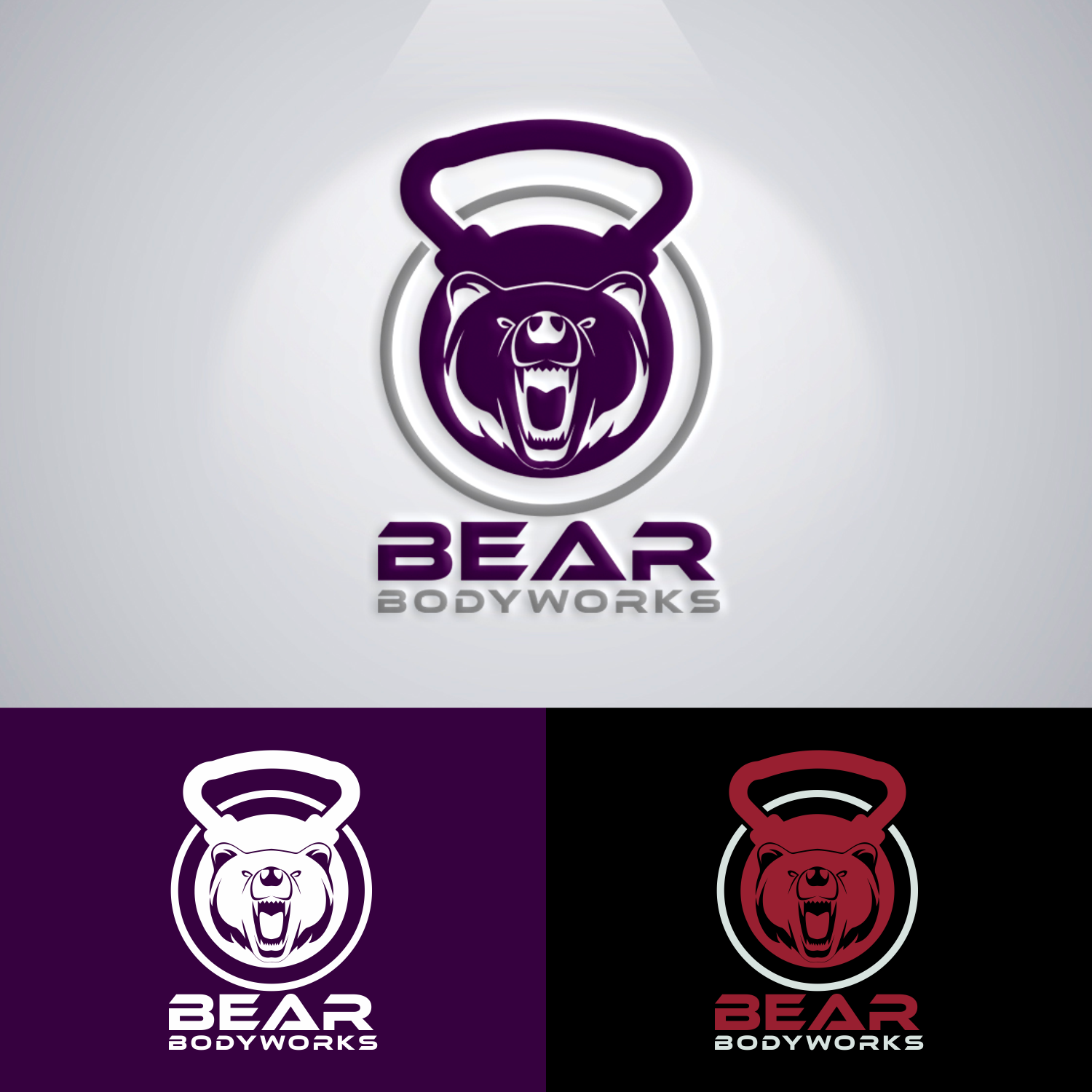 fitness logo in Logo Design Inspiration by Luxlol