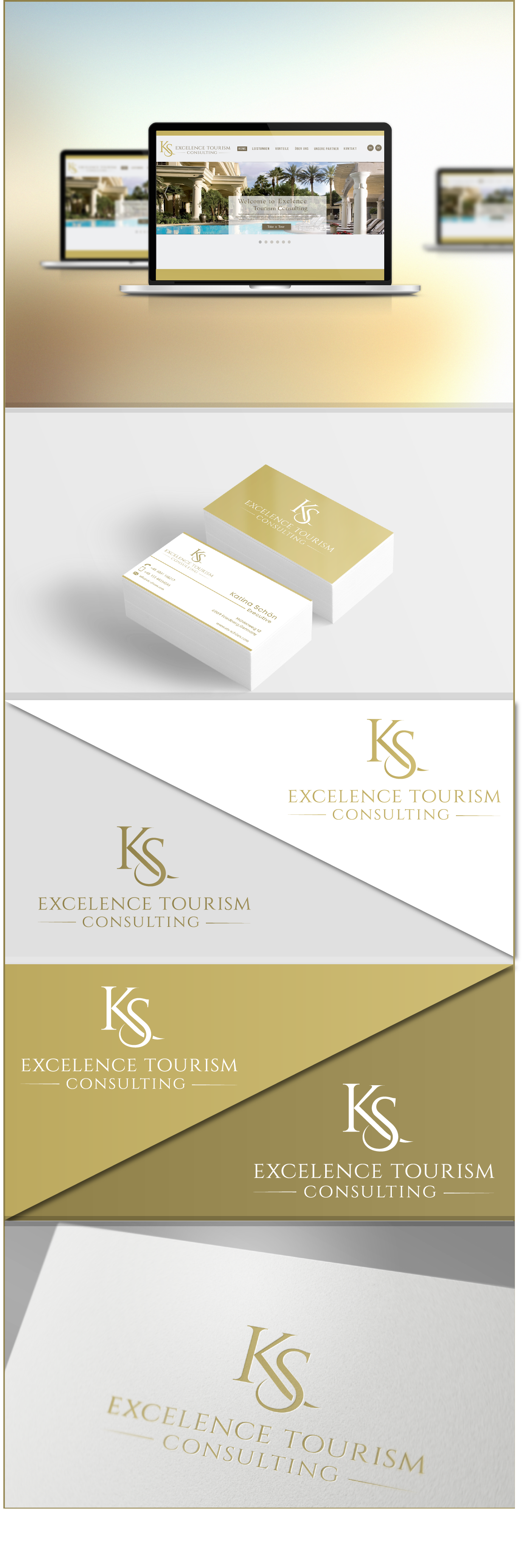 logo for Katina Shon in Logo & Brand Identity Inspiration by Dare Designs