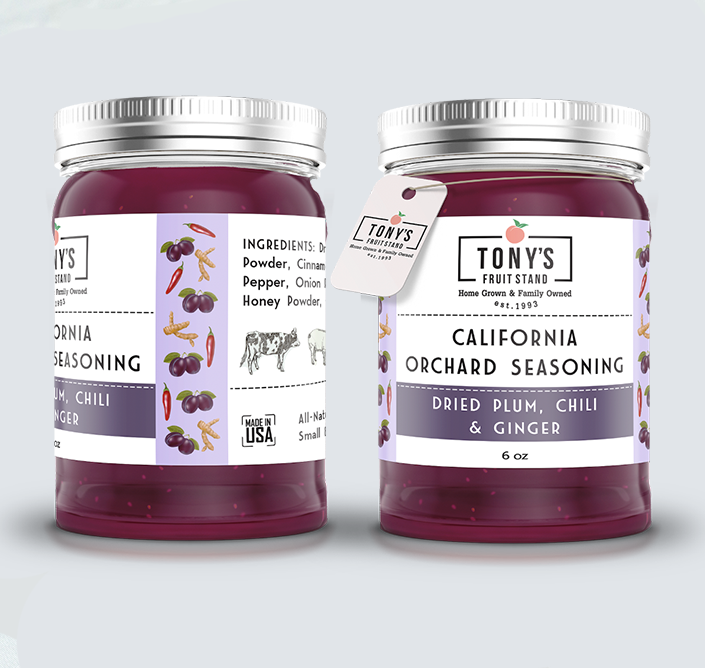 California orchard seasoning in Packaging Design Inspiration by Zekdesign