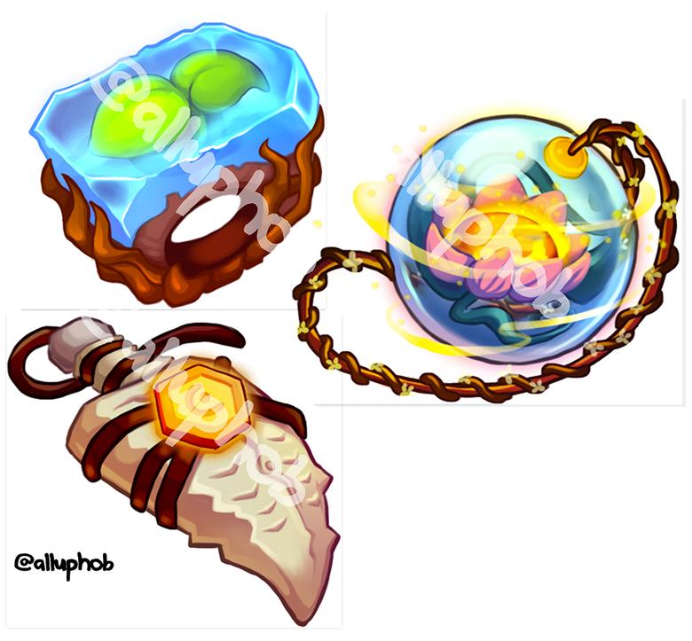 Game asset for item mobile game by Alluphob Game asset for item mobile game in Mobile Apps Design Inspiration by Alluphob