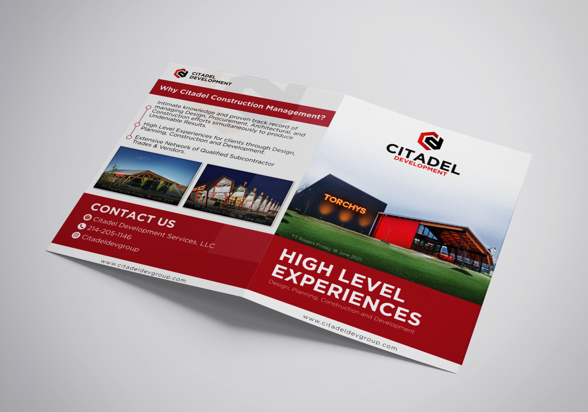 Flyer/Brochure - Citadel Dev Group in Brochure Design Inspiration by Ilham Rian