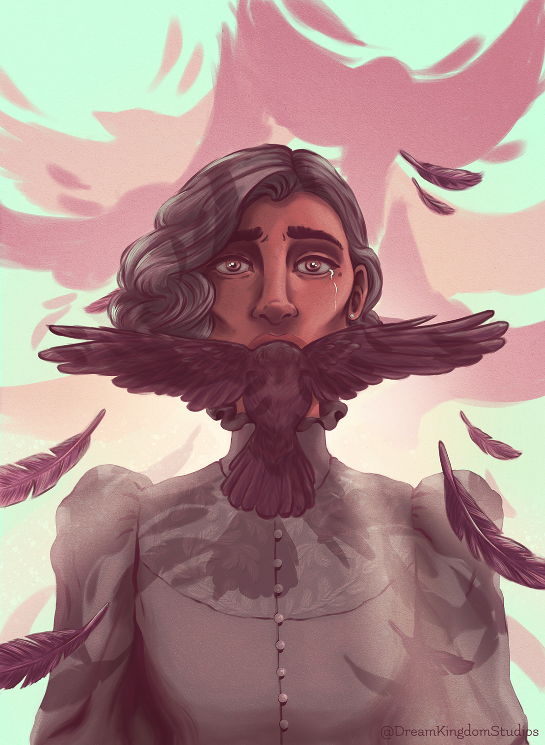 Silence by Katelin Carter Silence in Digital Painting Inspiration by Katelin Carter
