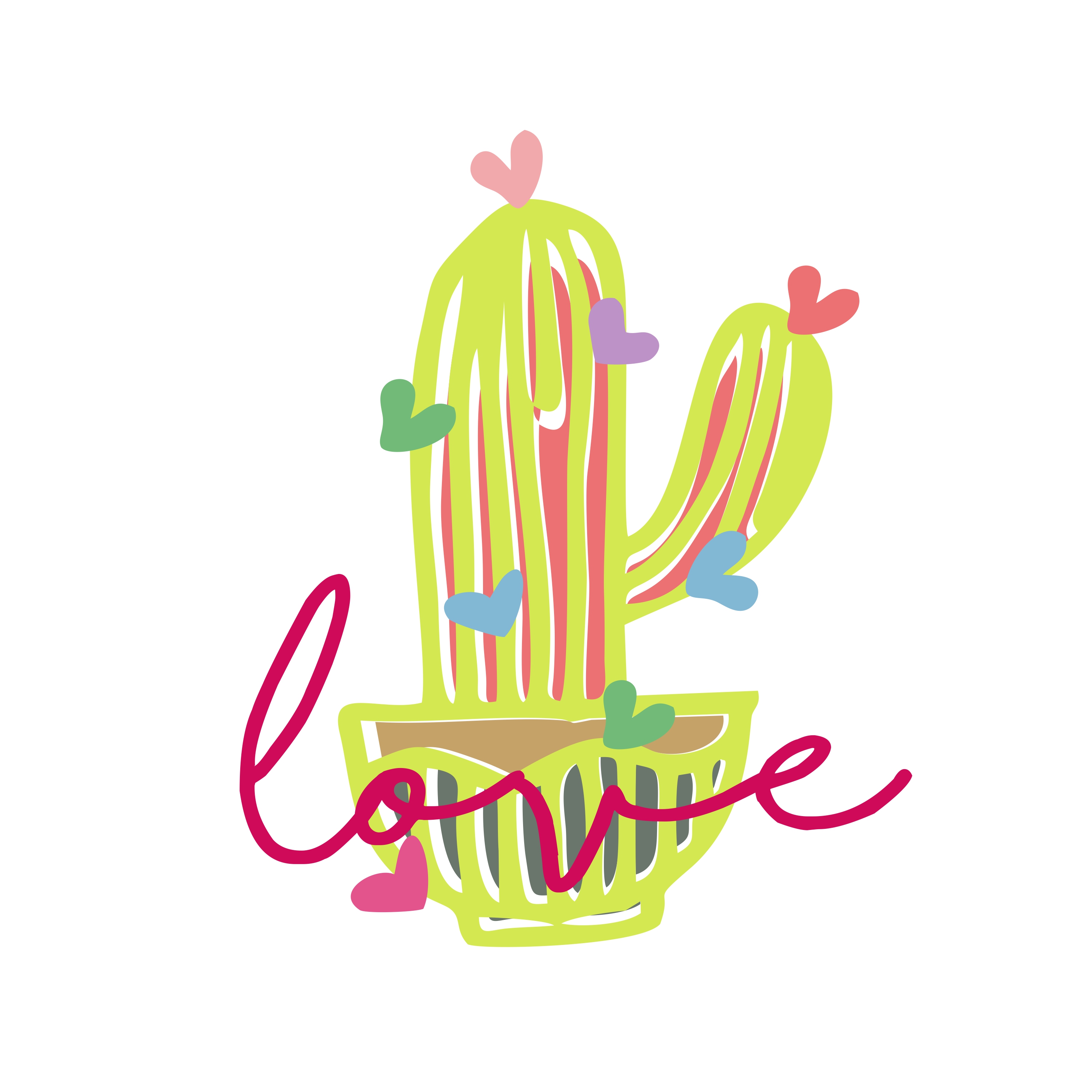 Love Cactus by Sidarta Prassetyo Love Cactus in Drawing Inspiration by Sidarta Prassetyo