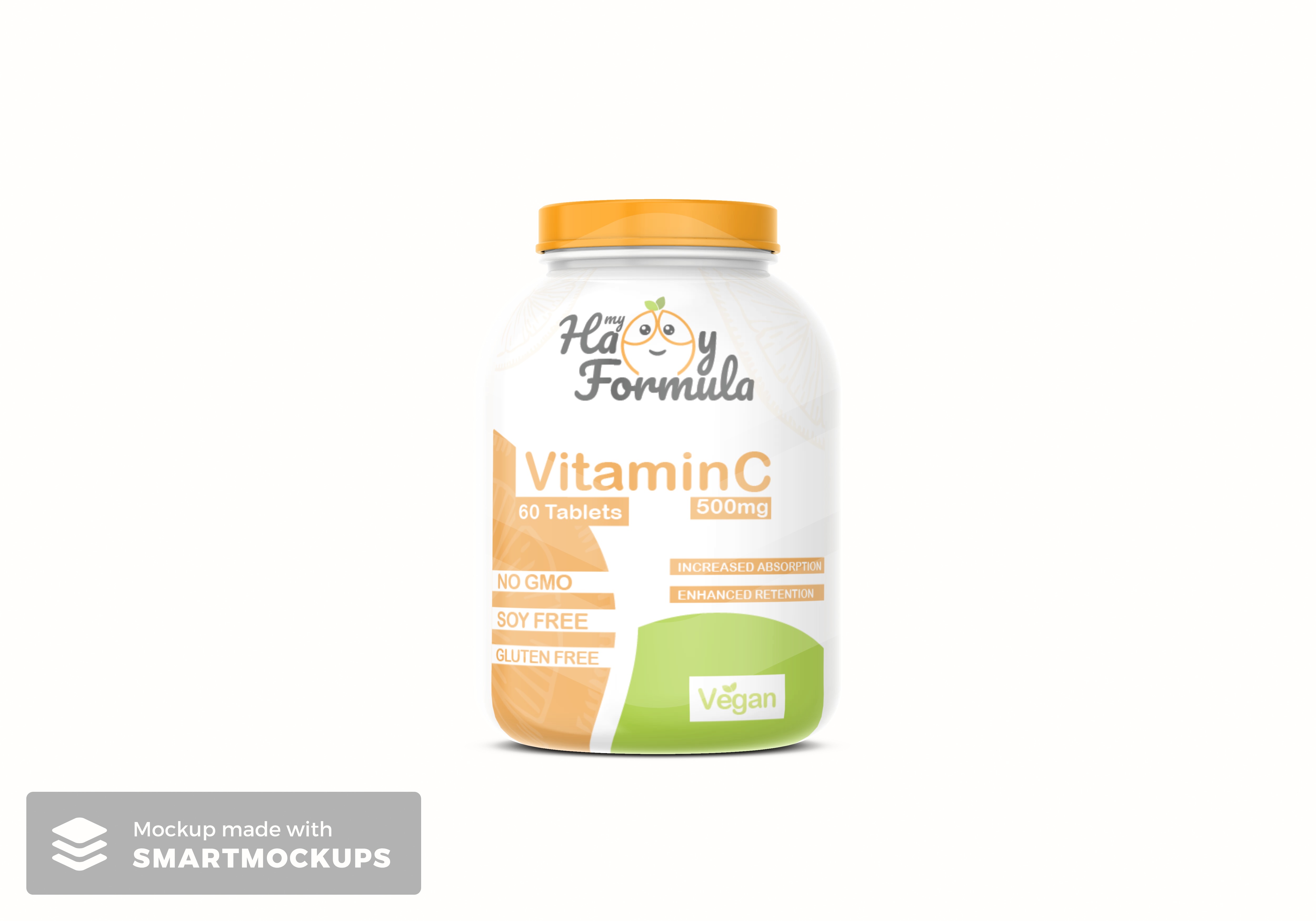 vitamin C packaging in Logo & Brand Identity Inspiration by Menna Kamel