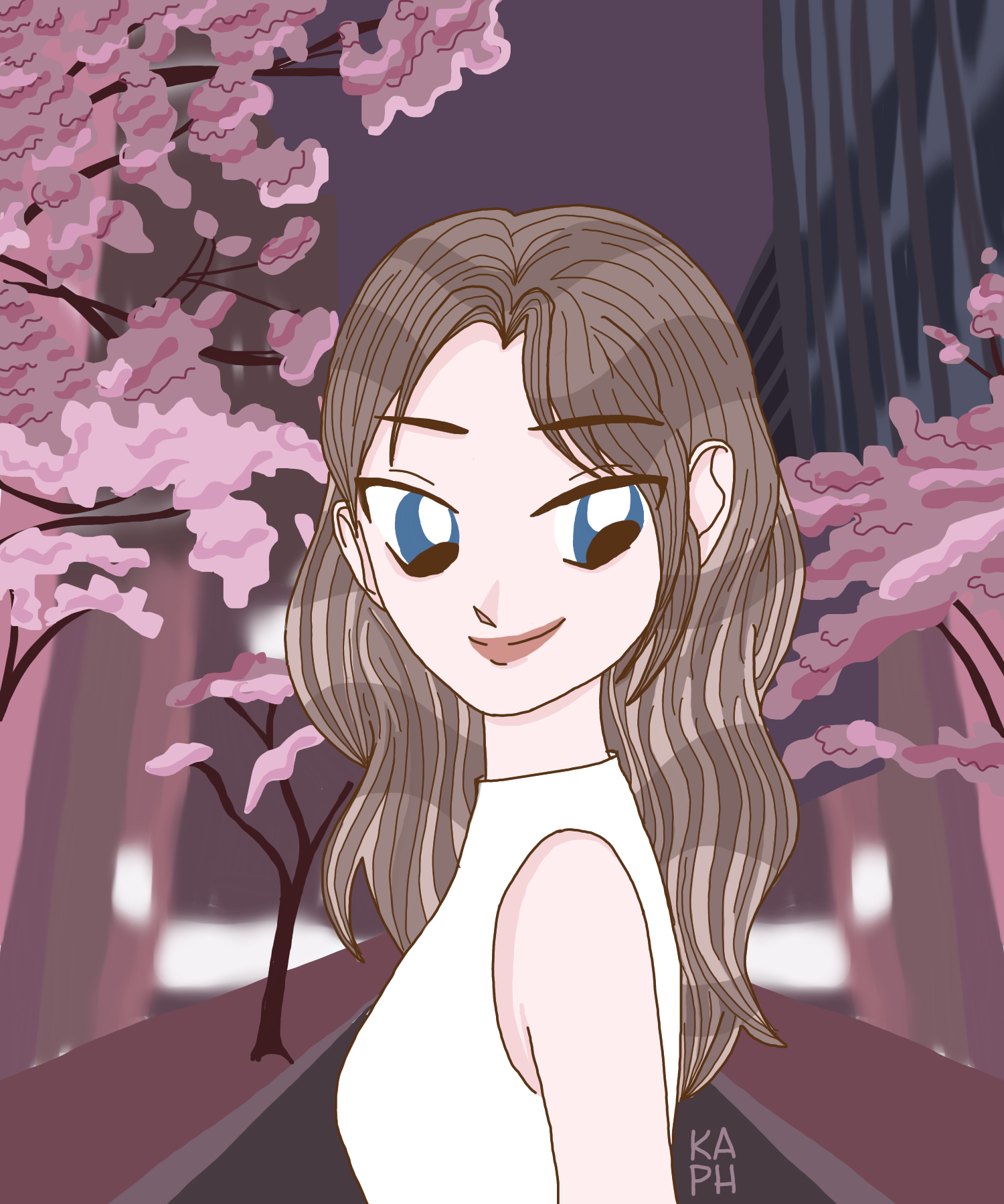 Cherry Loving in Digital Art Inspiration by Marie Krisma C Ragudo