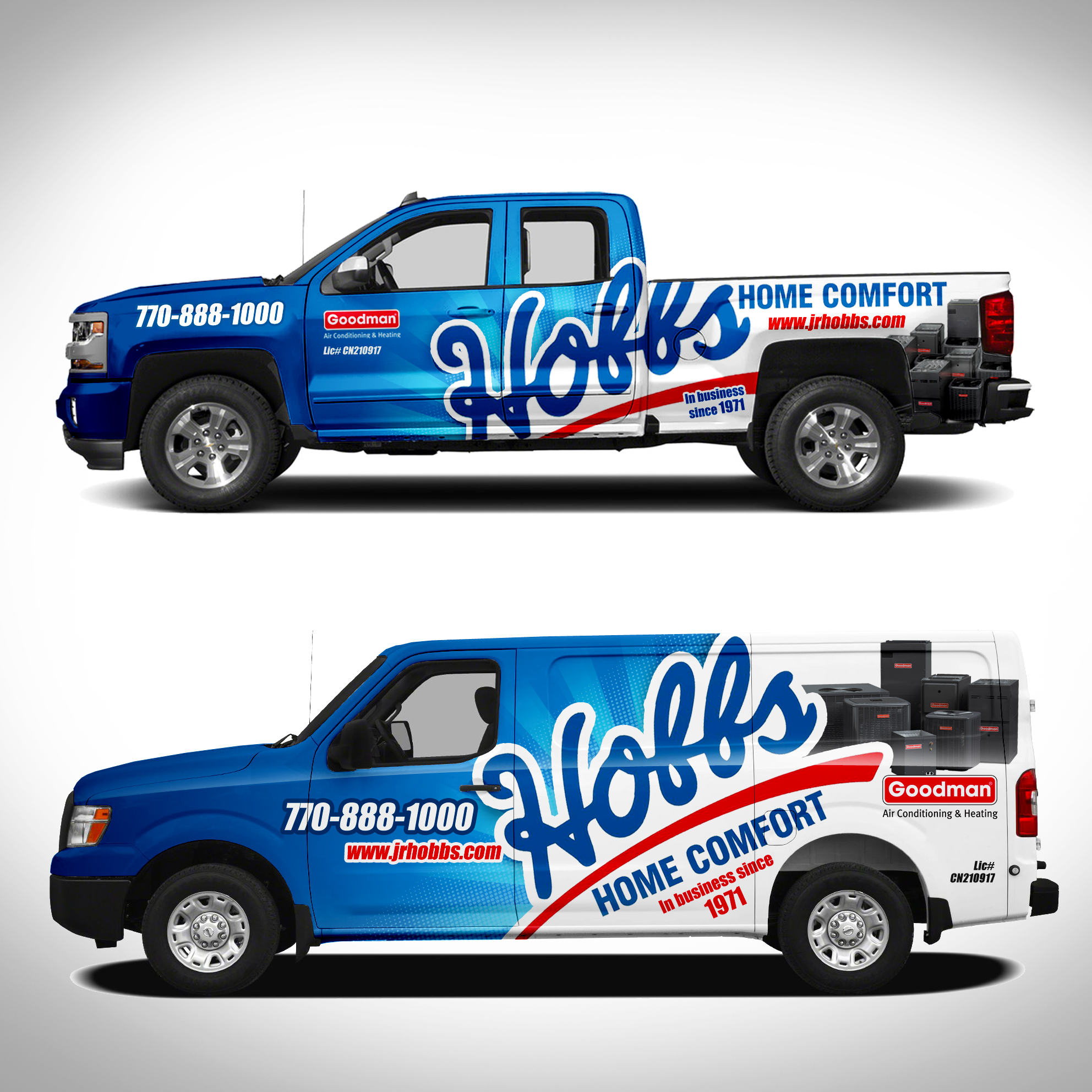Truck and Van Wrap Design in Vehicle wrap design Inspiration by Javor Chaushev
