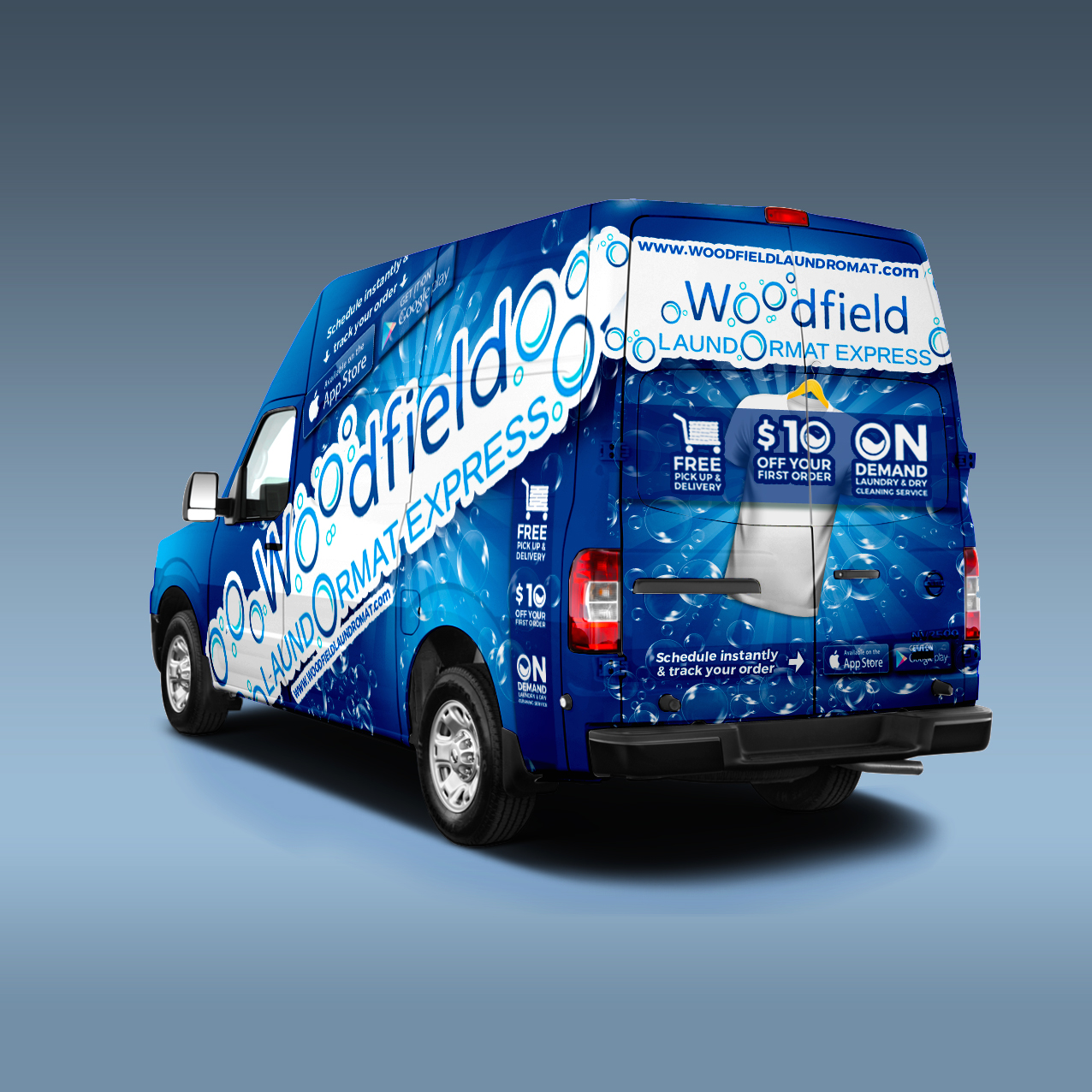 Van Wrap Design in Vehicle wrap design Inspiration by Javor Chaushev