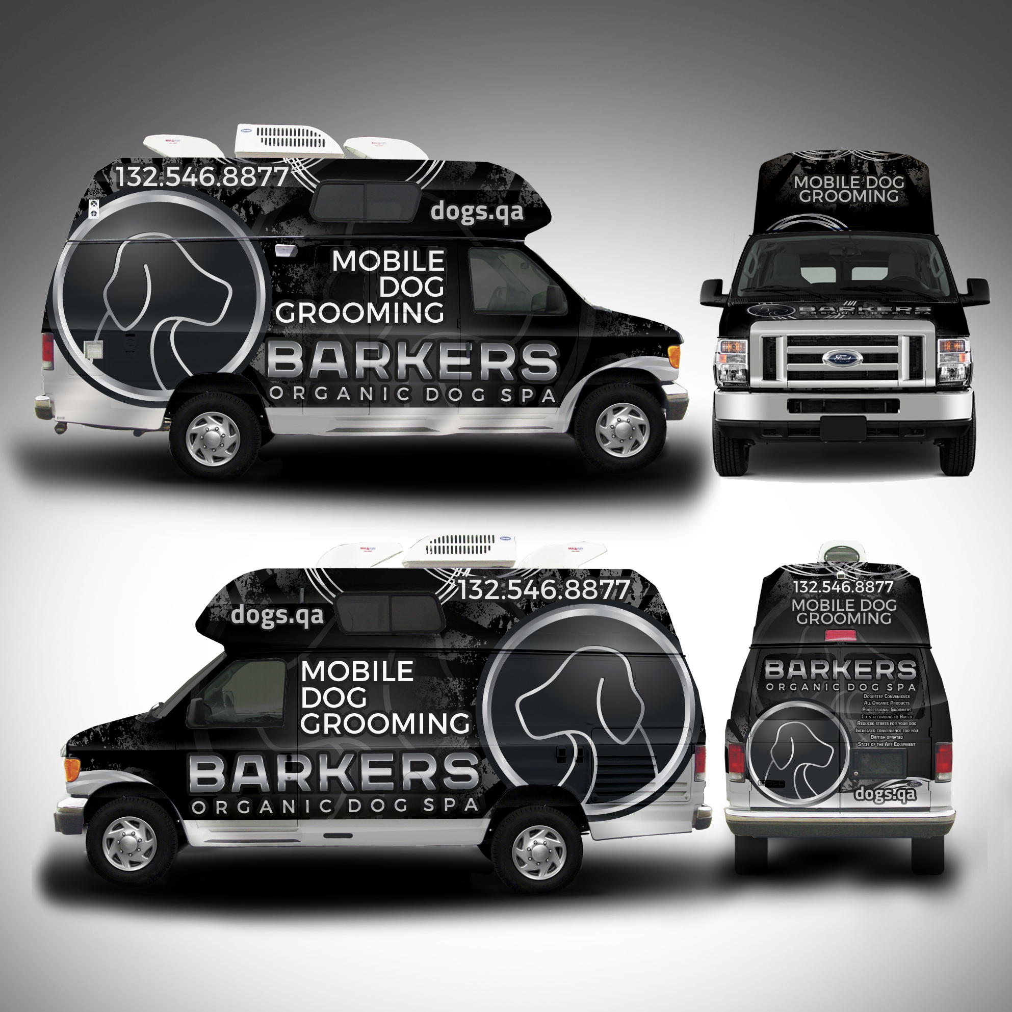 Van Wrap Design in Vehicle wrap design Inspiration by Javor Chaushev