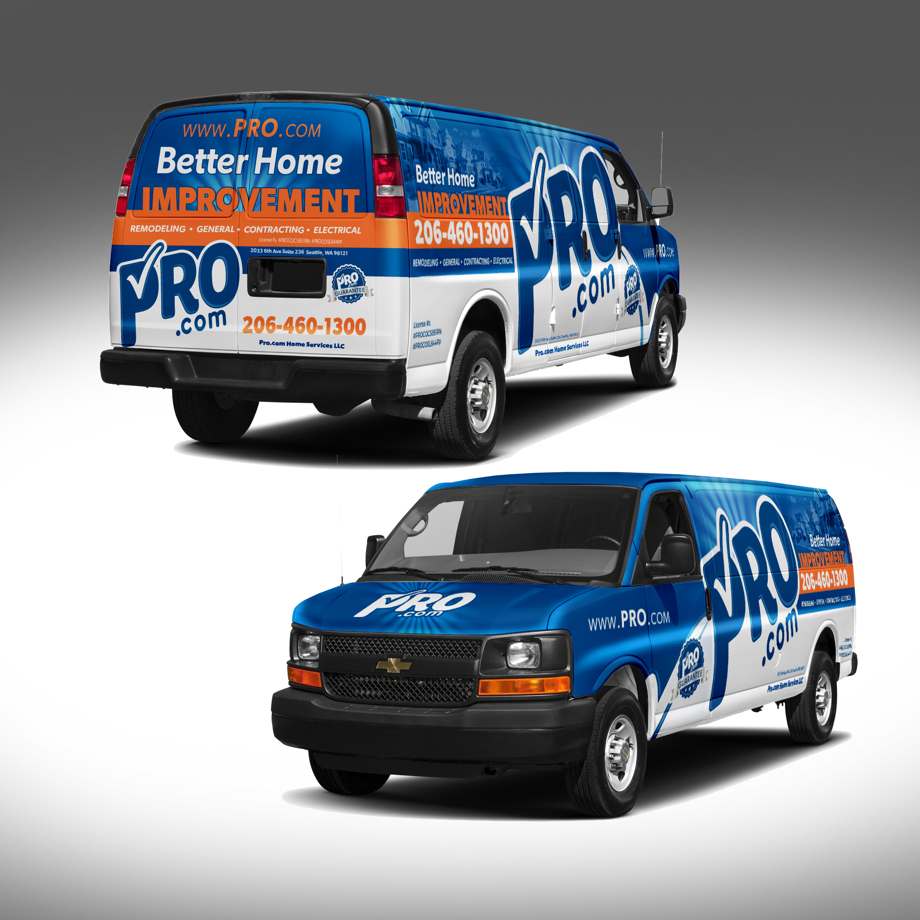Van Wrap Design in Vehicle wrap design Inspiration by Javor Chaushev