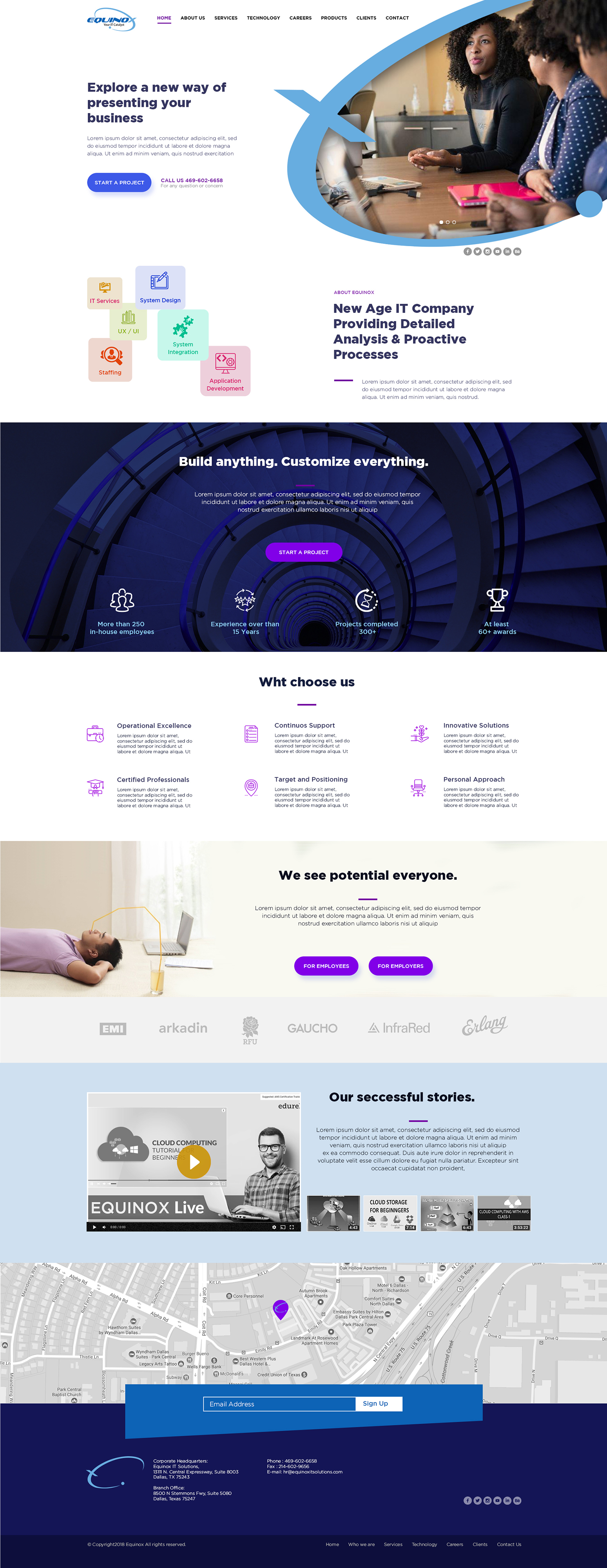software company website design by Sura software company website design in Website Design Inspiration by Sura