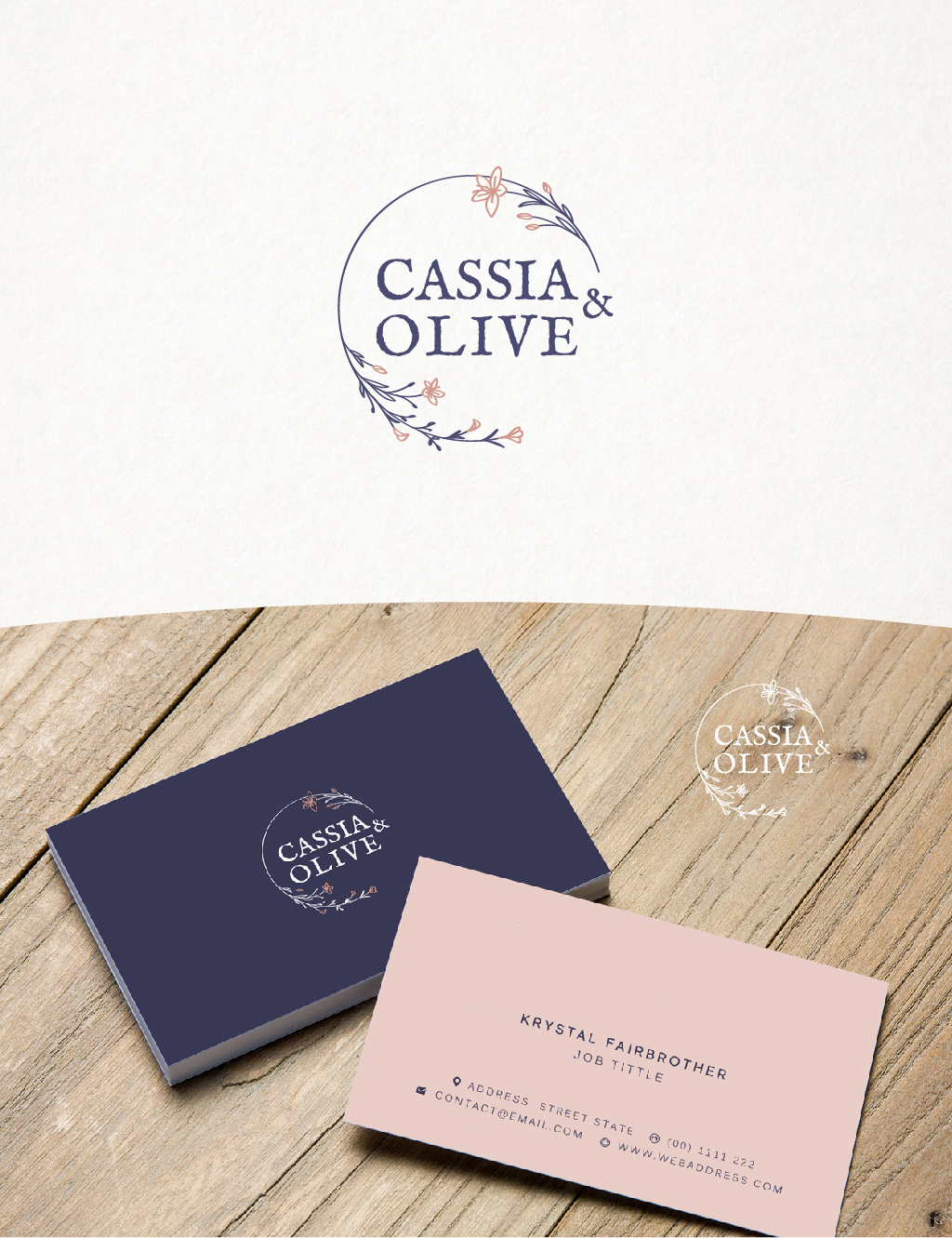 Feminine logo concept by Raphis Feminine logo concept in Logo And Business Card Design Inspiration by Raphis