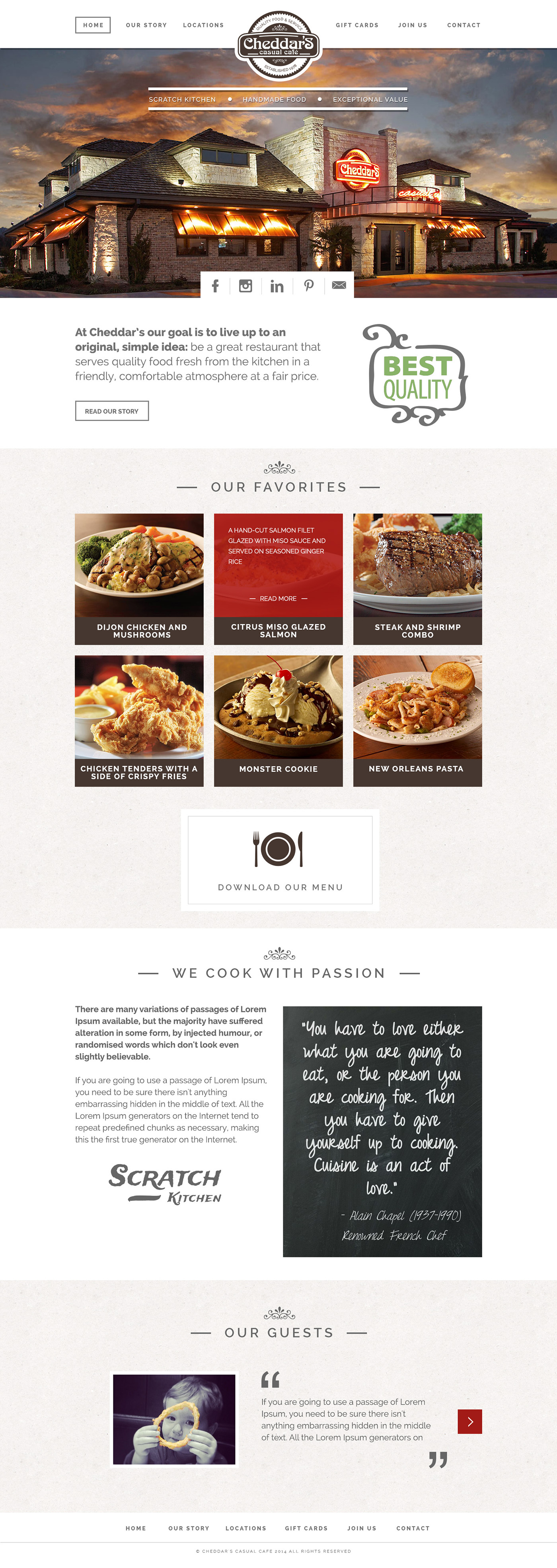 Cheddar Website Design By Tomasz Wieczorek 23374 - Designhill