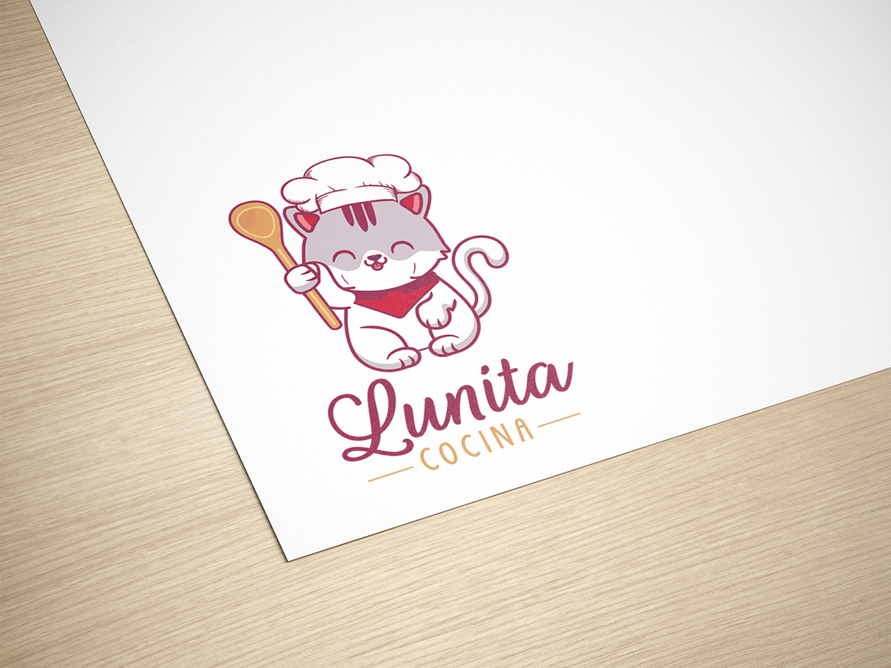 Lunita Cocina - Logo by Leandro Sicca Lunita Cocina - Logo in Logo Design Inspiration by Leandro Sicca
