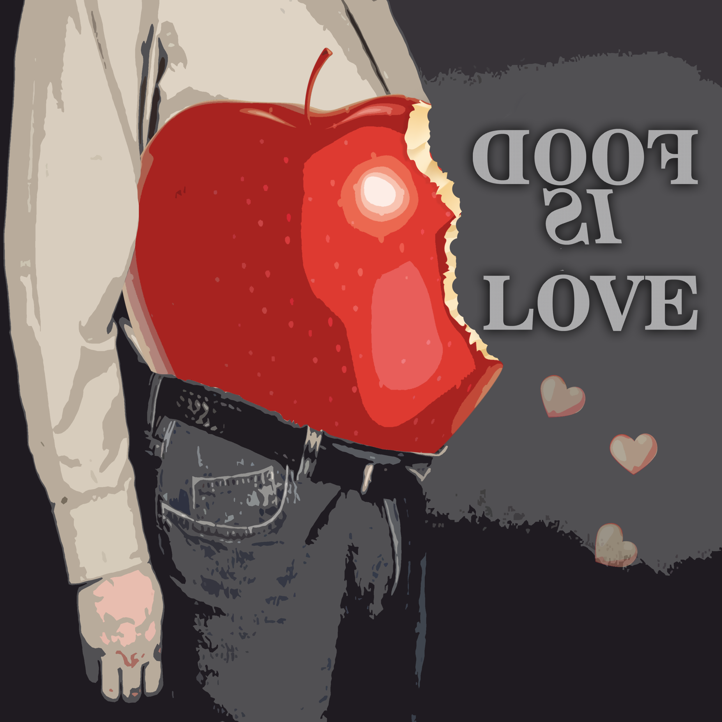 FOOD IS LOVE by Pixelate Image™ FOOD IS LOVE in Pattern & Surface Design Inspiration by Pixelate Image™