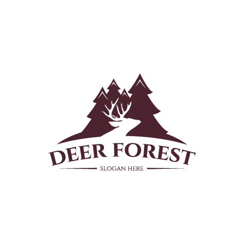 Deer Forest by Dalia Deer Forest in Logo Design Inspiration by Dalia