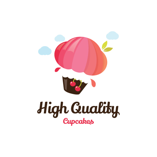 High quality cupcakes by Dalia High quality cupcakes in Logo Design Inspiration by Dalia