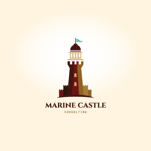 Marine Castle Logo by Dalia Marine Castle Logo in Logo Design Inspiration by Dalia