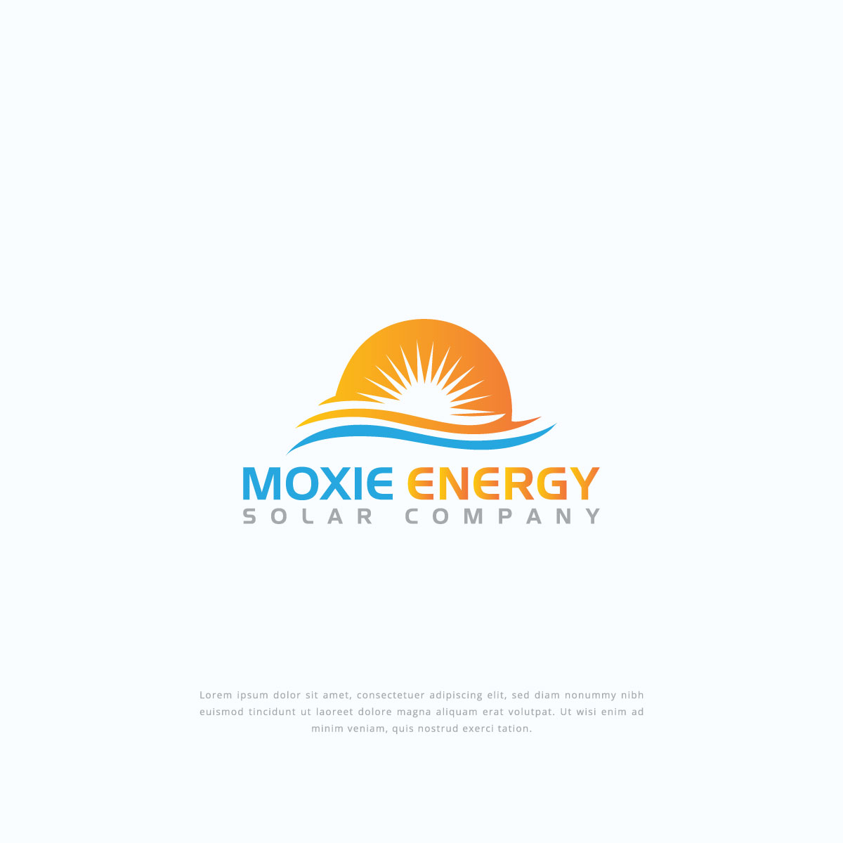 moxie energy solar company logo design template by Shamim Sarker moxie energy solar company logo design template in Logo Design Inspiration by Shamim Sarker