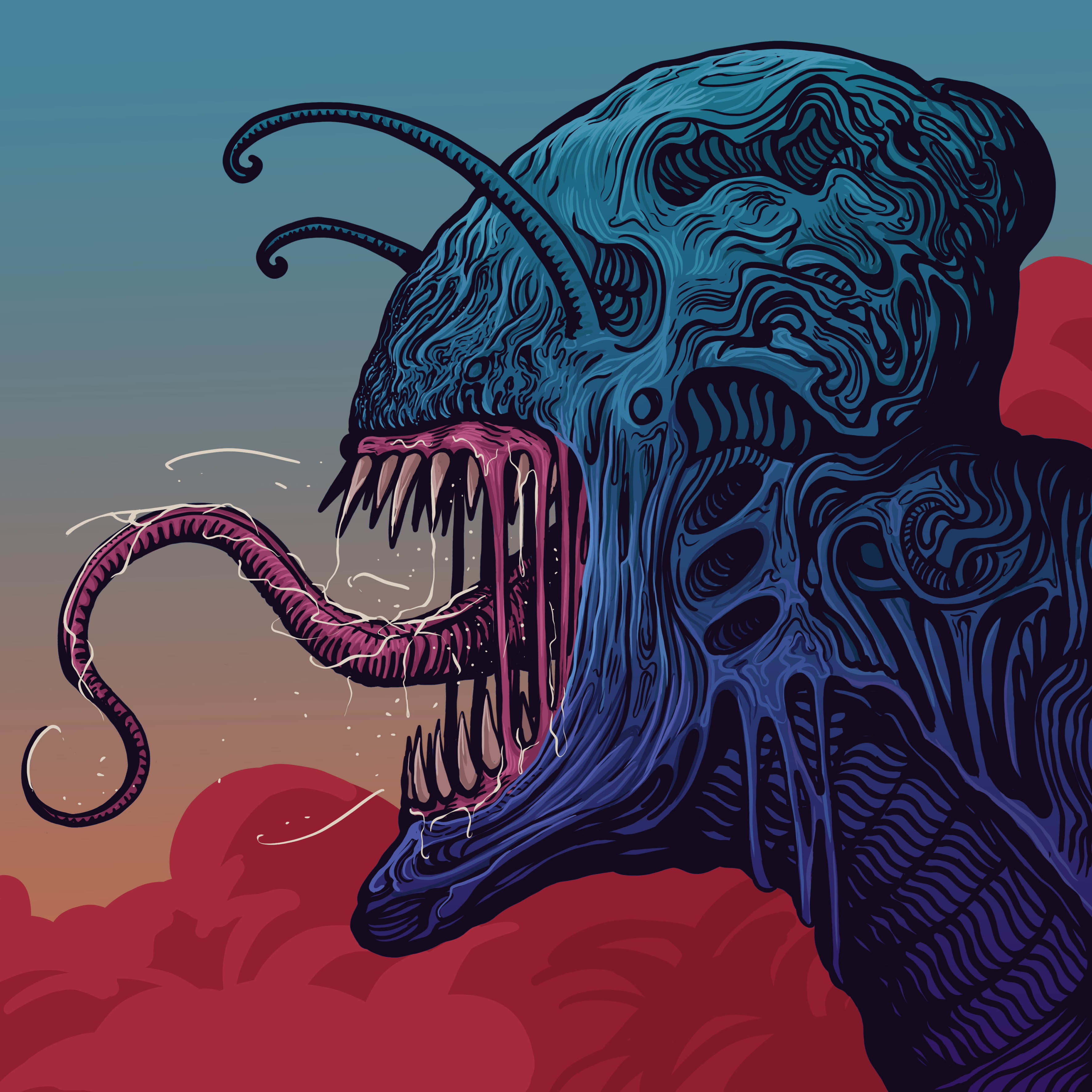 alien by Khafid Wahyudi alien in Book cover Design Inspiration by Khafid Wahyudi