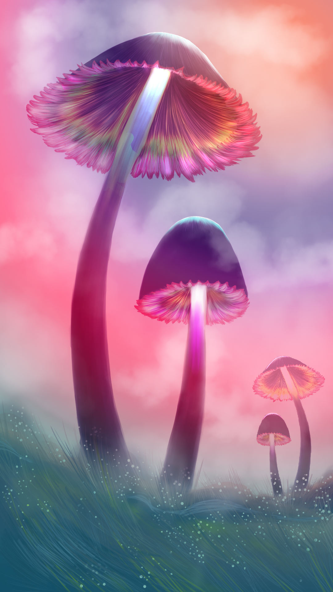 Fantasy Mushrooms in Photoshop Design Inspiration by Tanvi Desai