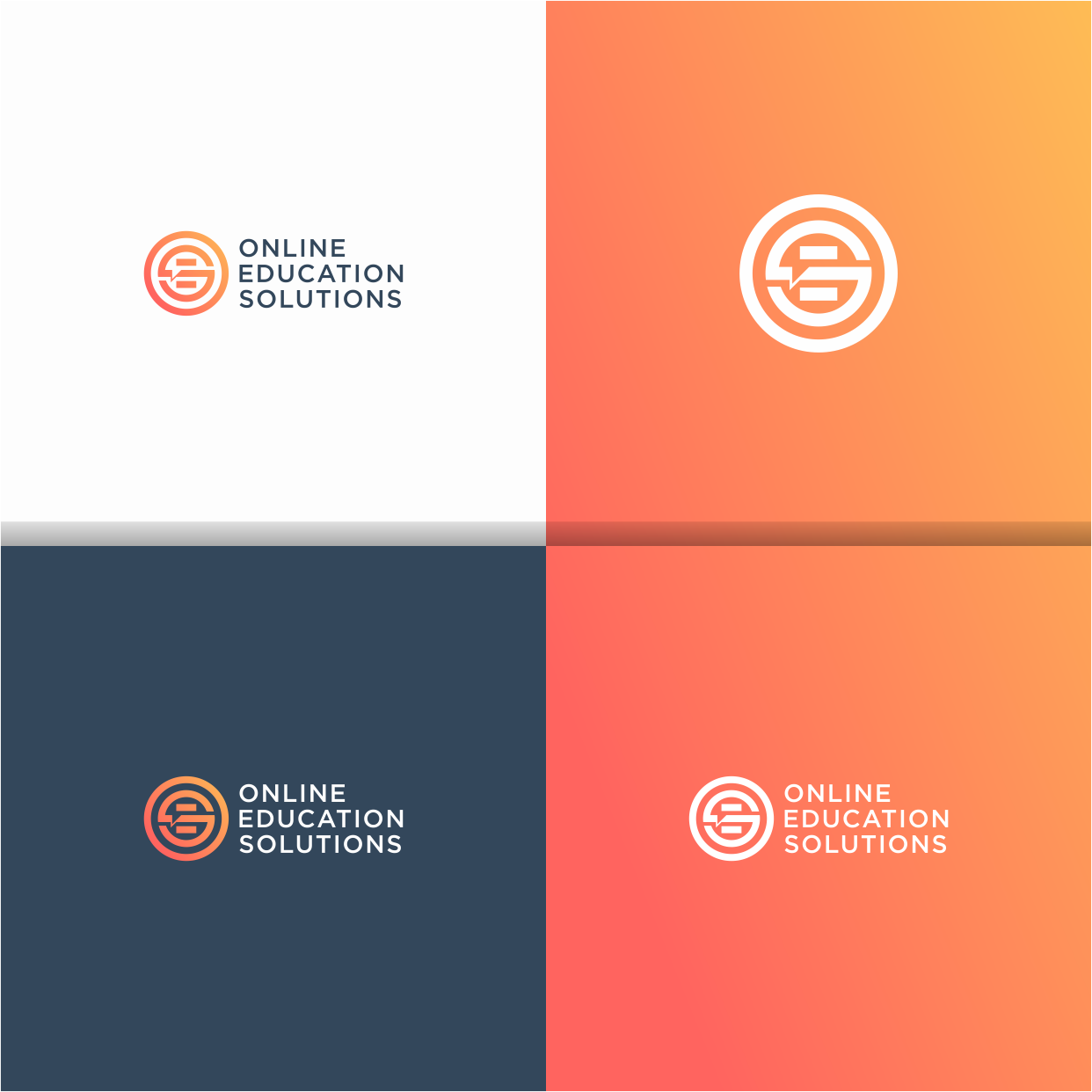 online education solutions by Crealif online education solutions in Logo Design Inspiration by Crealif