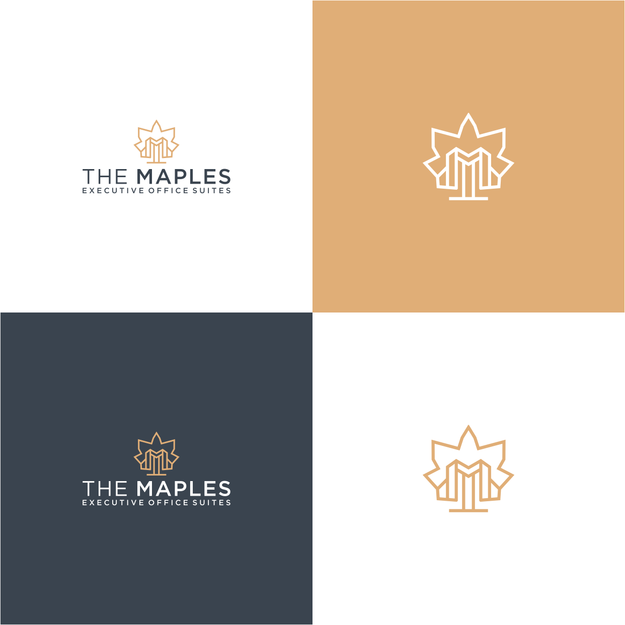 the maples by Crealif the maples in Logo Design Inspiration by Crealif