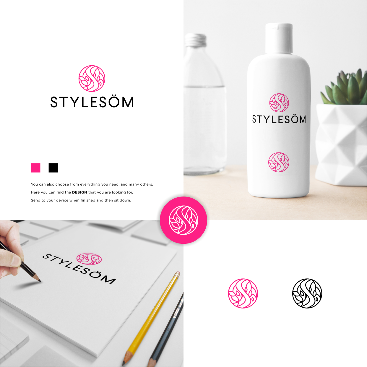 stylesom by Crealif stylesom in Logo & Social Media Pack Inspiration by Crealif