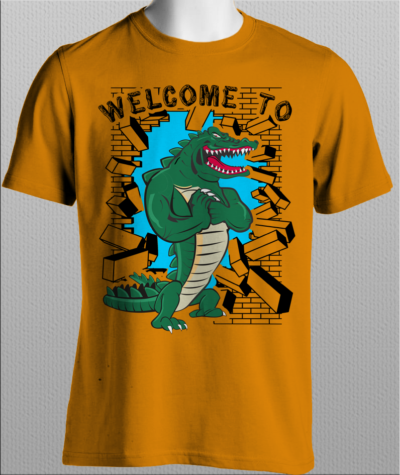Welcome to... in T-Shirt Design Inspiration by Dragan Djordjevic