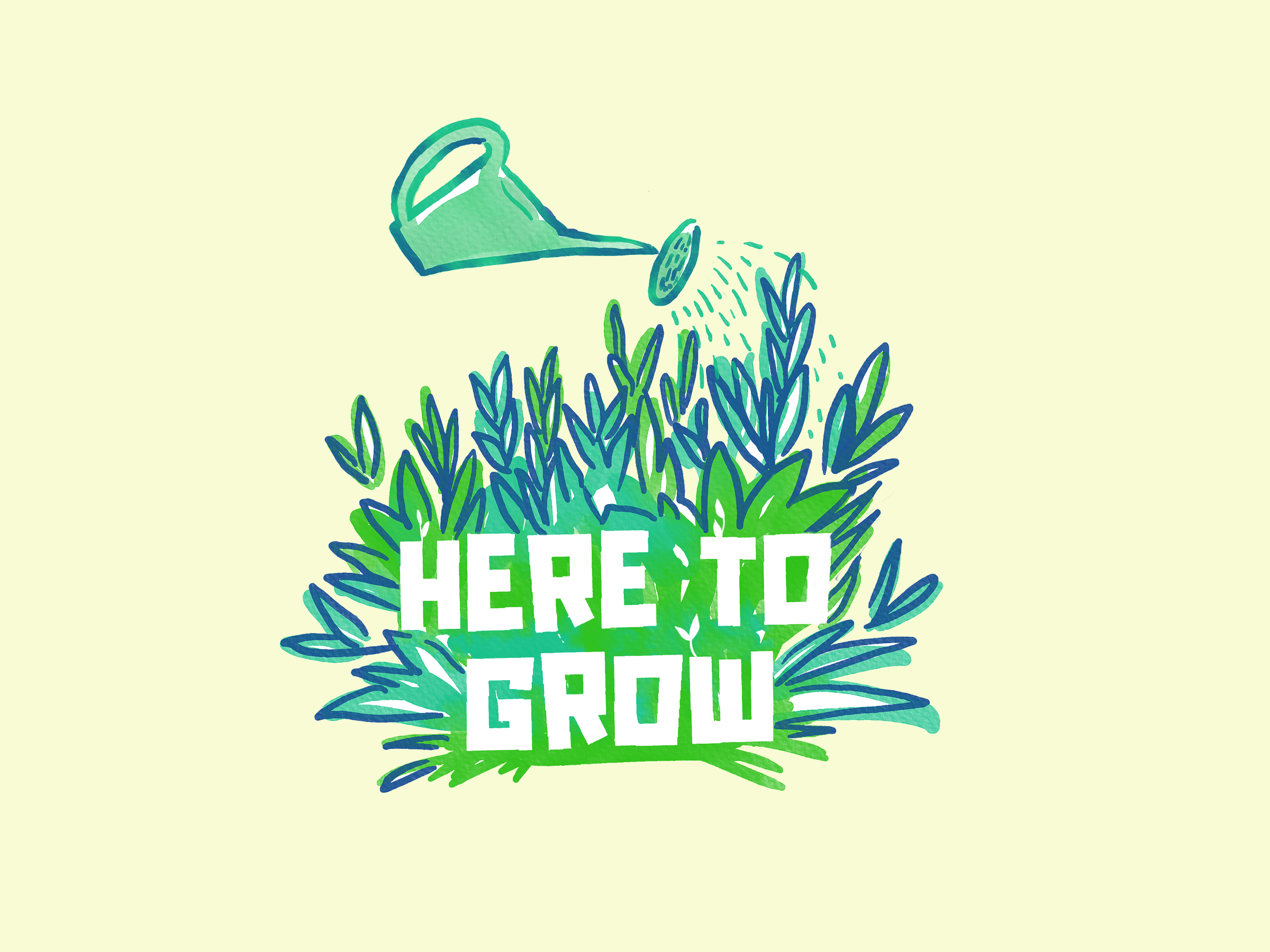 Here to Grow by Sarah Berry Here to Grow in Digital Painting Inspiration by Sarah Berry