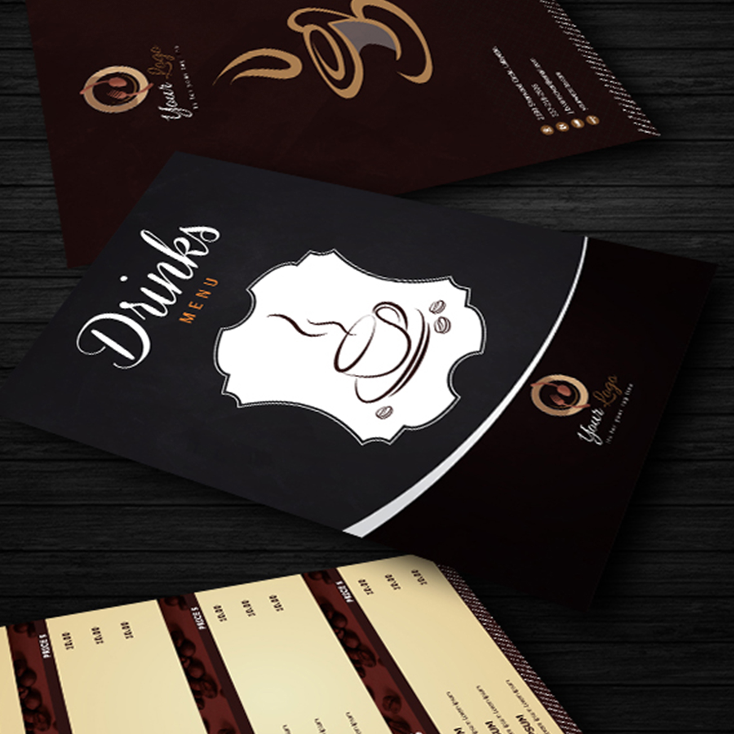 Menu for a Coffee Shop by Shapon Sheikh Menu for a Coffee Shop in Menu Design Inspiration by Shapon Sheikh