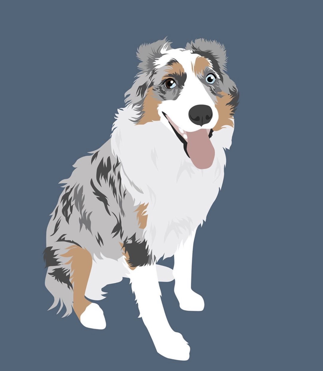 Happy Aussie by Drew Conklin Happy Aussie in Digital Art Inspiration by Drew Conklin