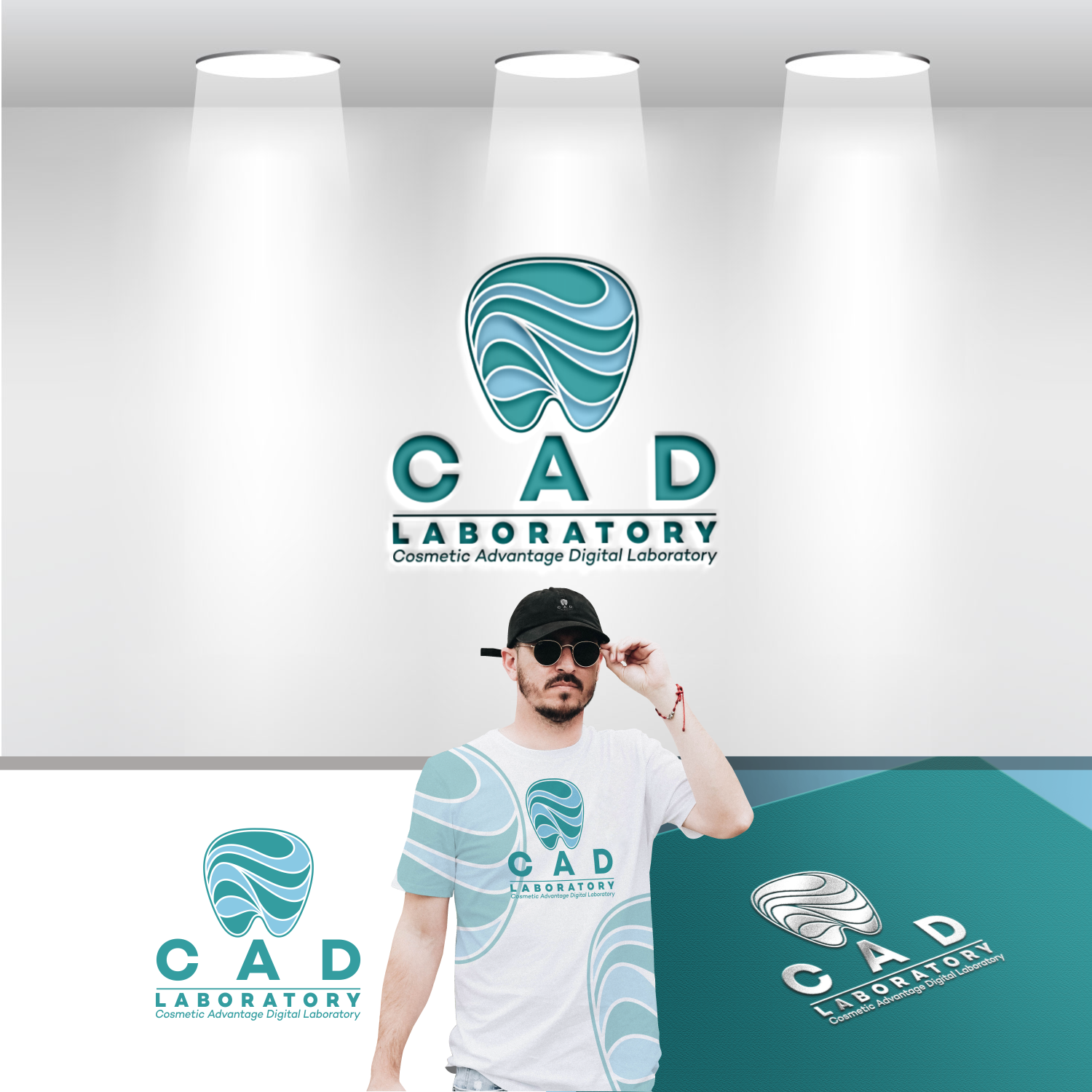 Dental Laboratory logo in Logo & Brand Identity Inspiration by Alfa Wira