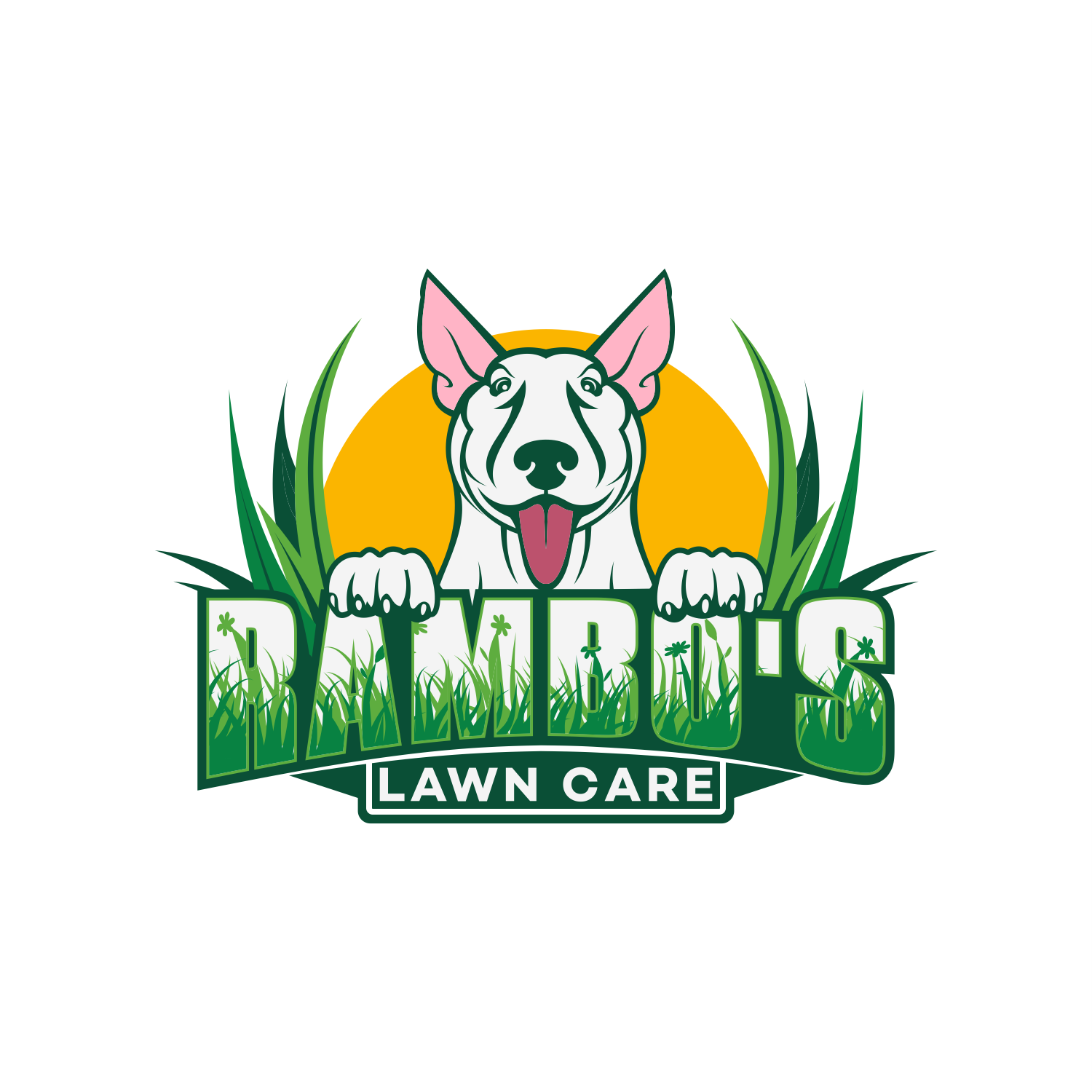 LAWN CARE LOGO by Alfa Wira LAWN CARE LOGO in Logo & Brand Identity Inspiration by Alfa Wira