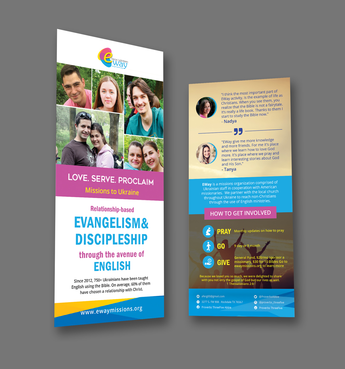 Rack Card by Ebijones Rack Card in Advertisement Design Inspiration by Ebijones