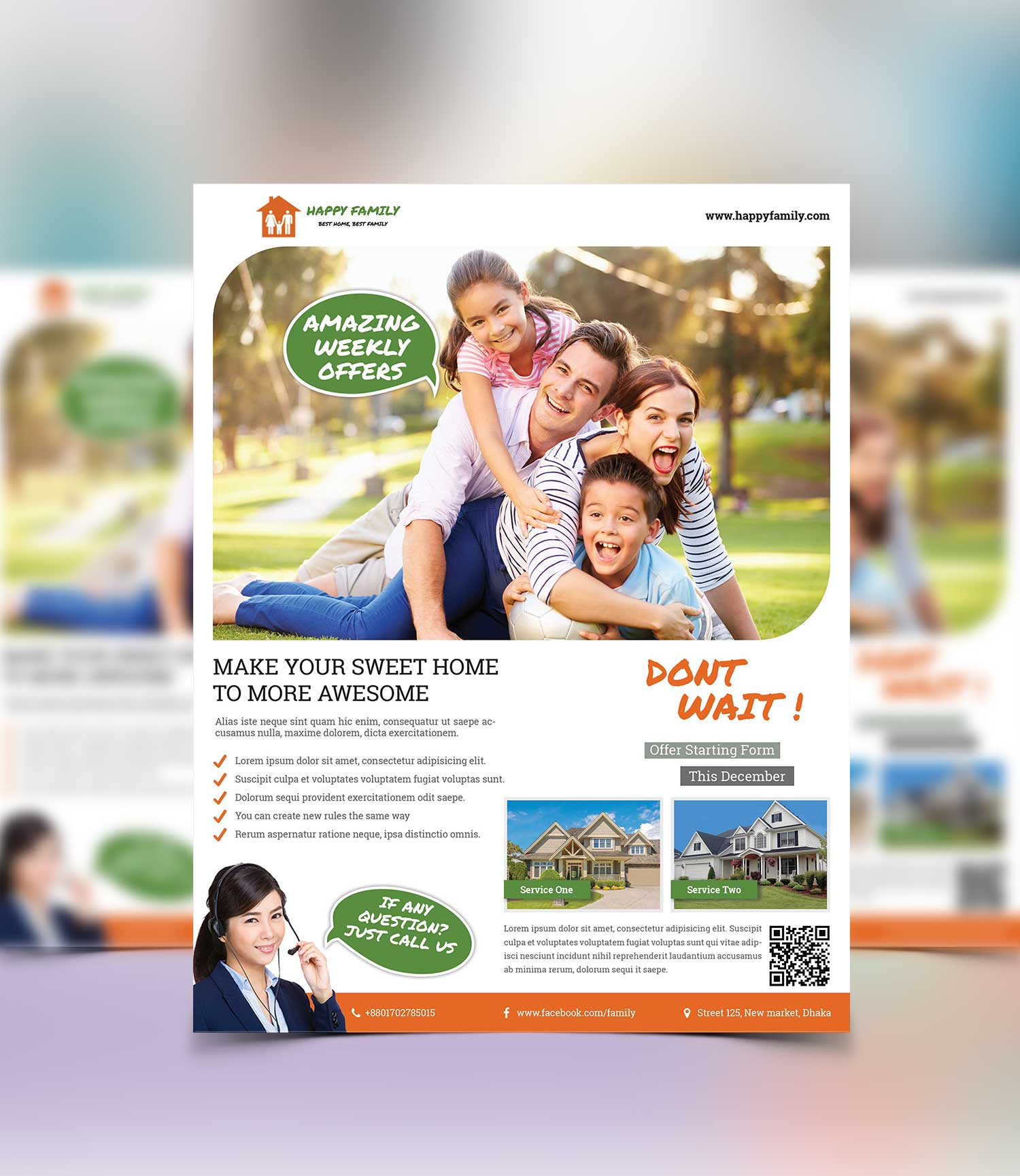 Family flyer in Print flyer design Inspiration by Prohallad4373