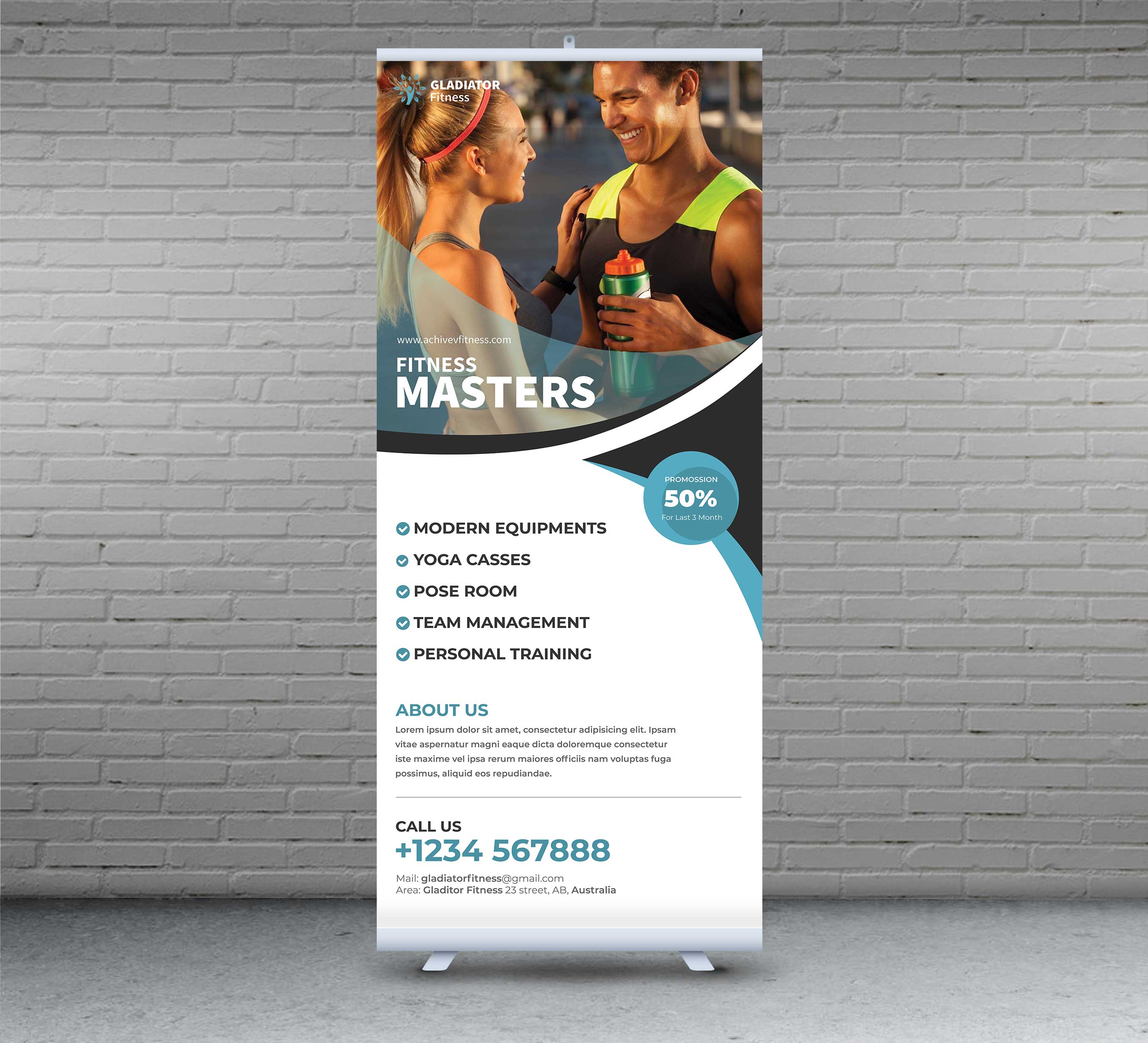 Fitness Roll-up by Prohallad4373 Fitness Roll-up in Photoshop Design Inspiration by Prohallad4373