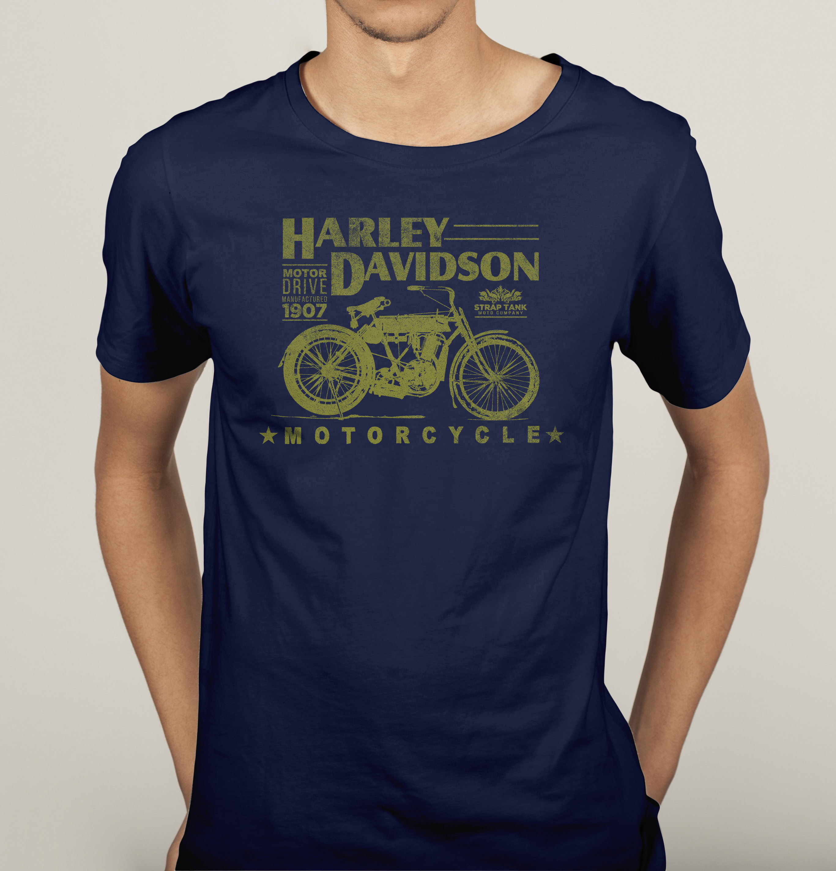 Motorcycle print by Designerprofessional Motorcycle print in T-Shirt Design Inspiration by Designerprofessional