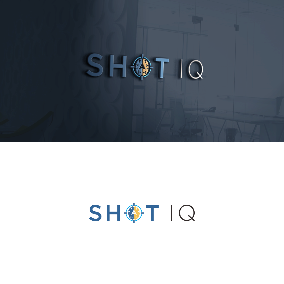 shot iq by Mookgz_art shot iq in Logo Design Inspiration by Mookgz_art