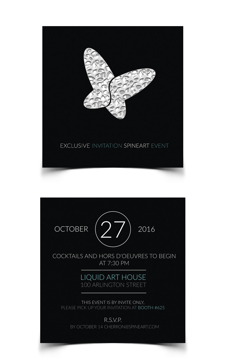 invitation design by L.a. Creative invitation design in Invitation Card Design Inspiration by L.a. Creative
