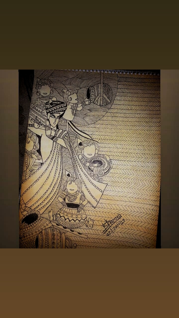 Doodle art by Diksha Sharma Doodle art in Doodle Art Inspiration by Diksha Sharma