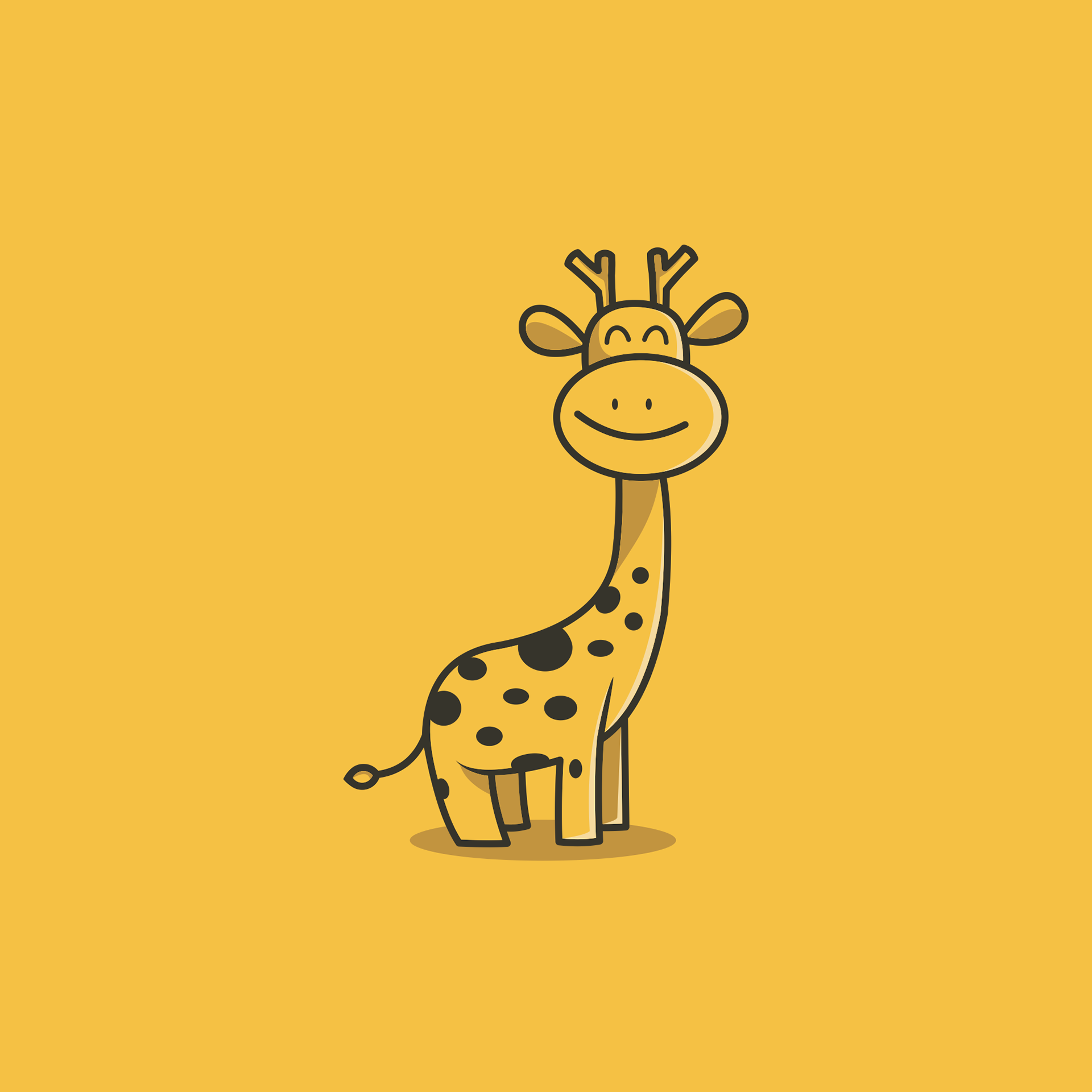 Giraffee in Character & Mascot design Inspiration by Aceo