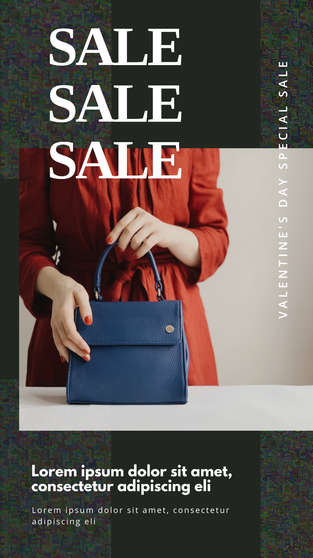 sale sale sale in Facebook Story Inspiration by Ruby Yadav