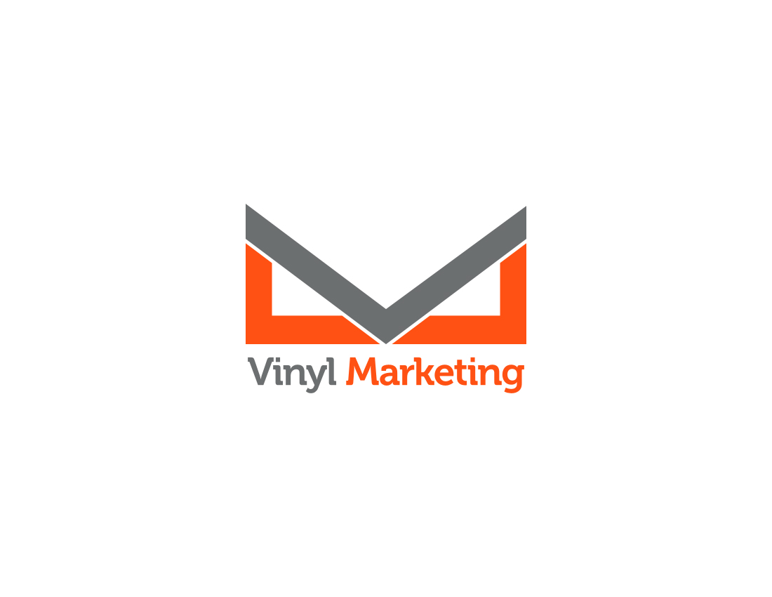 Vinyl Marketing logo by Nutmegstategraphix Vinyl Marketing logo in Logo Design Inspiration by Nutmegstategraphix