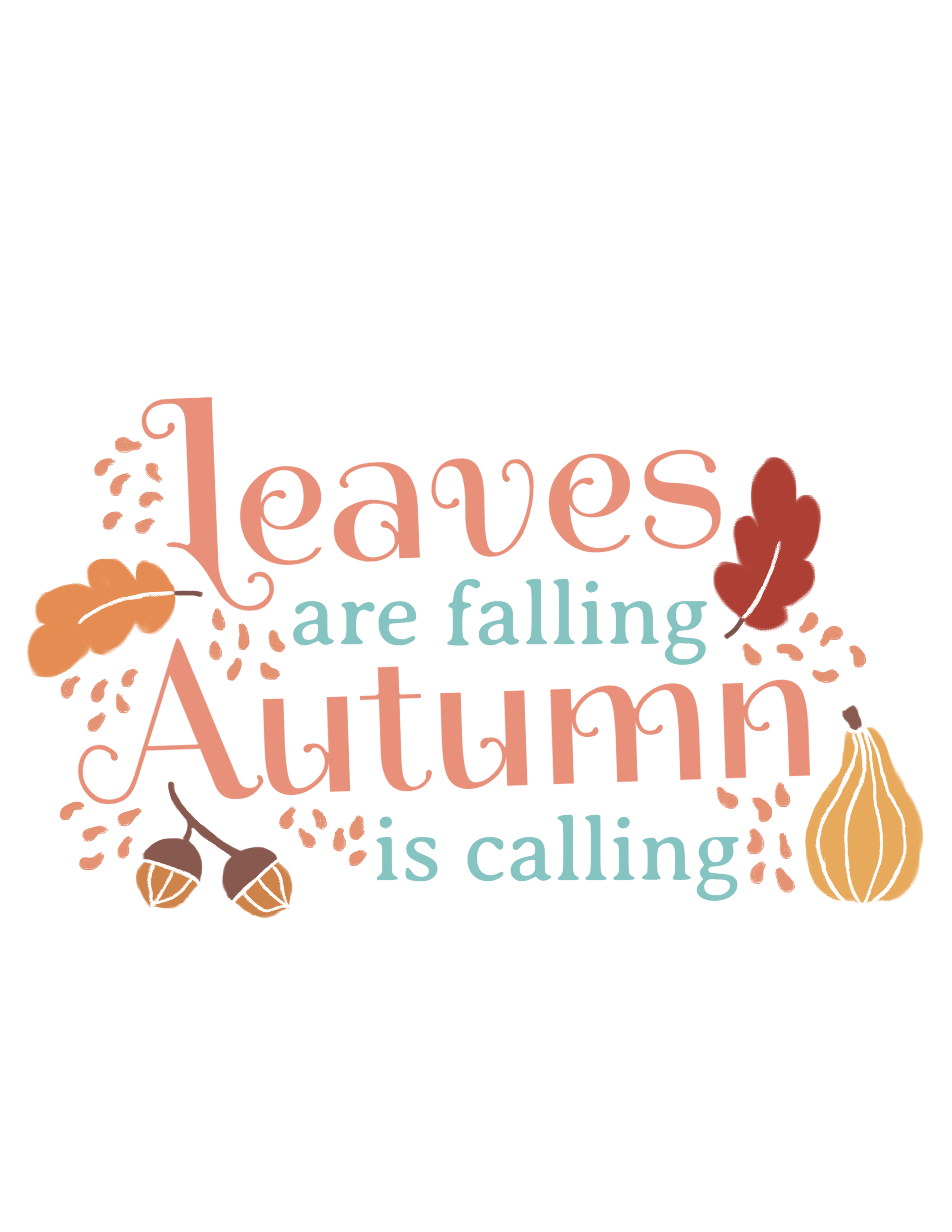 Leaves are Falling Autumn is Calling by Joanne Advin Leaves are Falling Autumn is Calling in Drawing & Sketching Inspiration by Joanne Advin