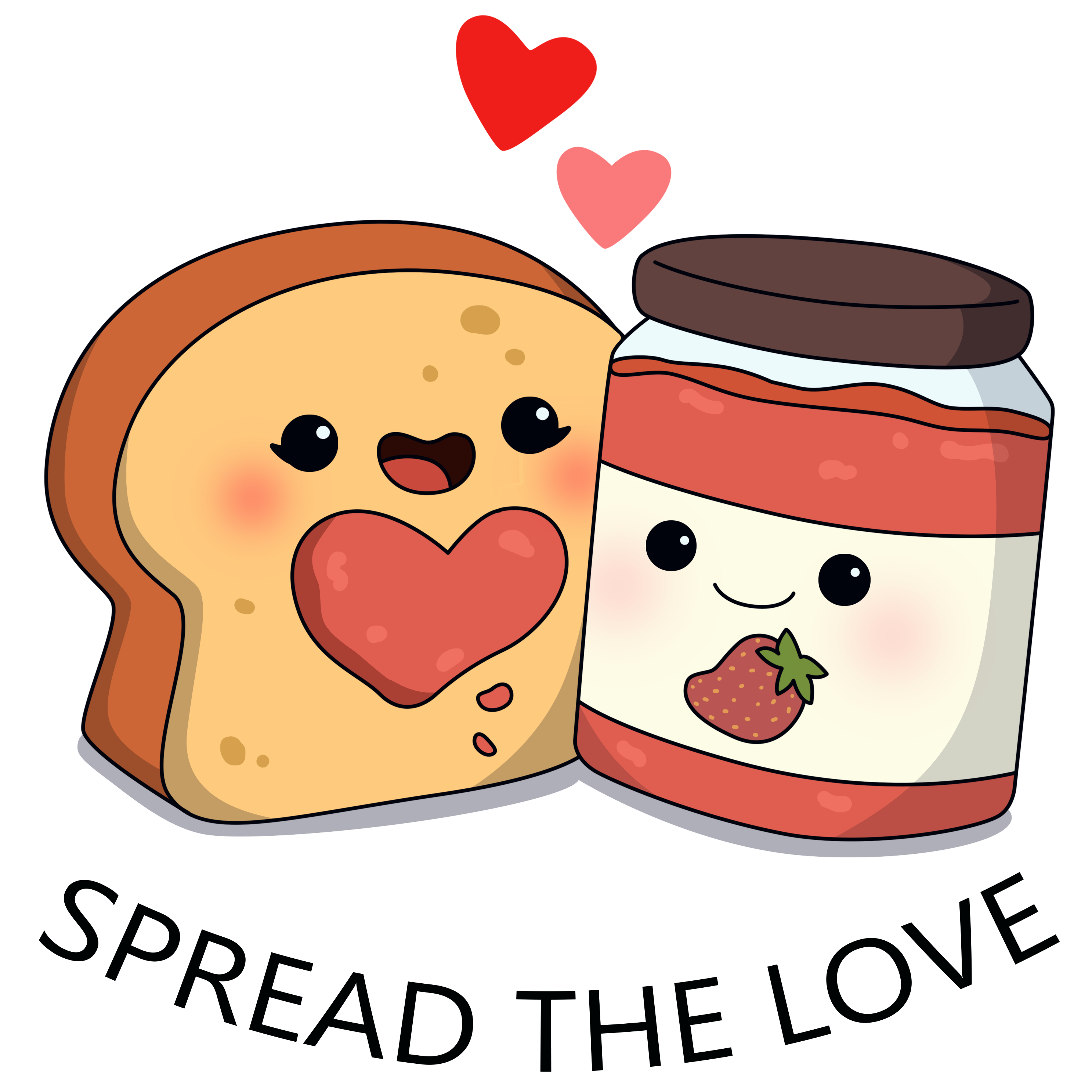 Spread the Love by Joanne Advin Spread the Love in Illustration and Graphics Inspiration by Joanne Advin