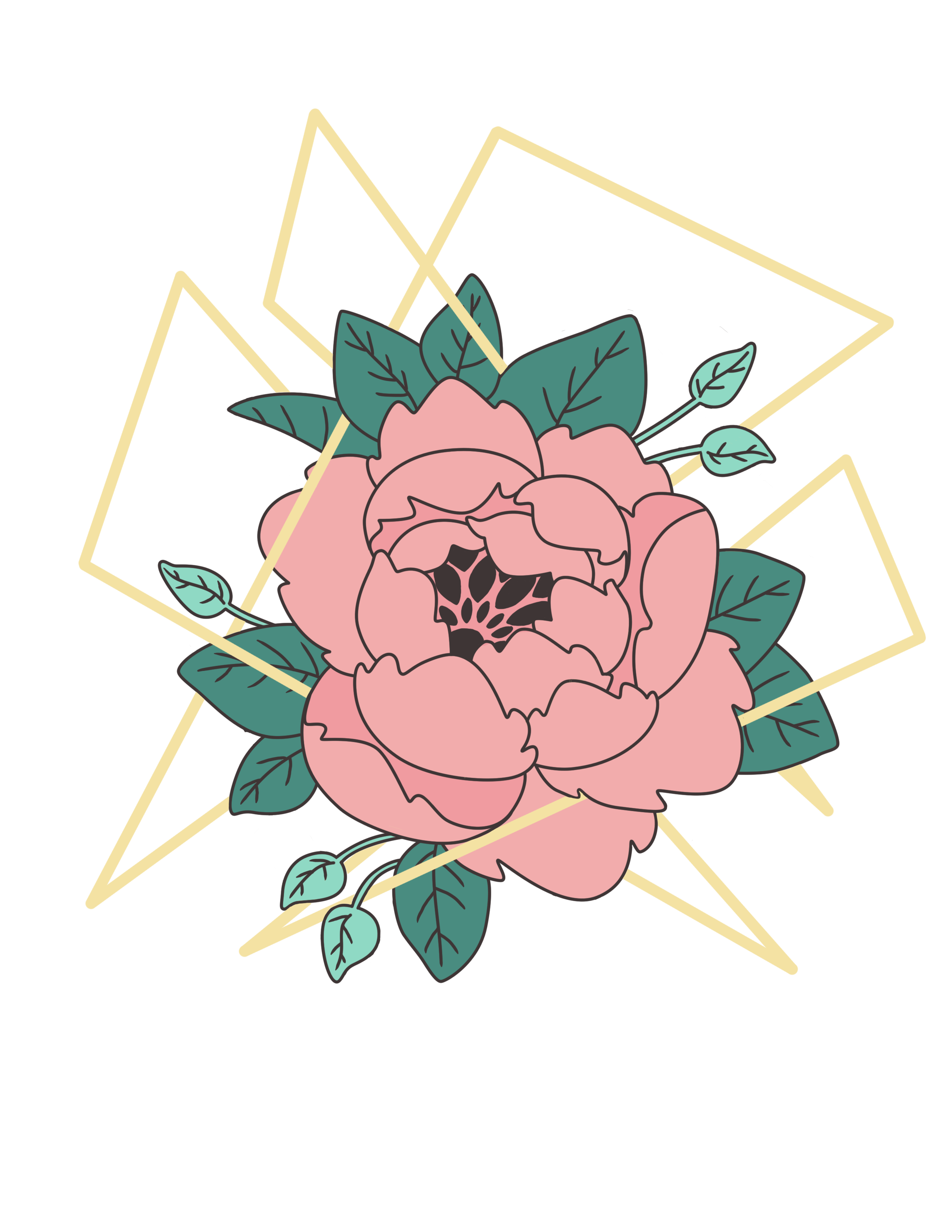 Flower by Joanne Advin Flower in Digital Art Inspiration by Joanne Advin