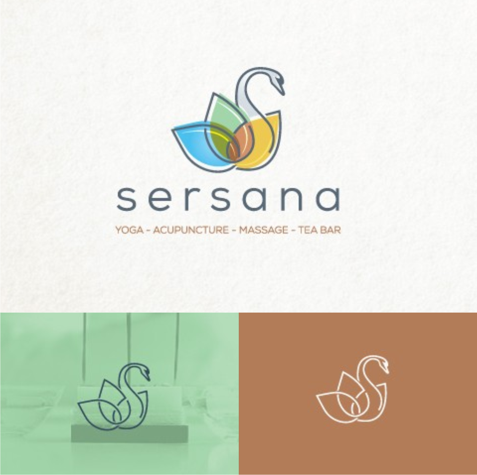 SERSANA,yoga. by Full Inspire SERSANA,yoga. in Logo Design Inspiration by Full Inspire